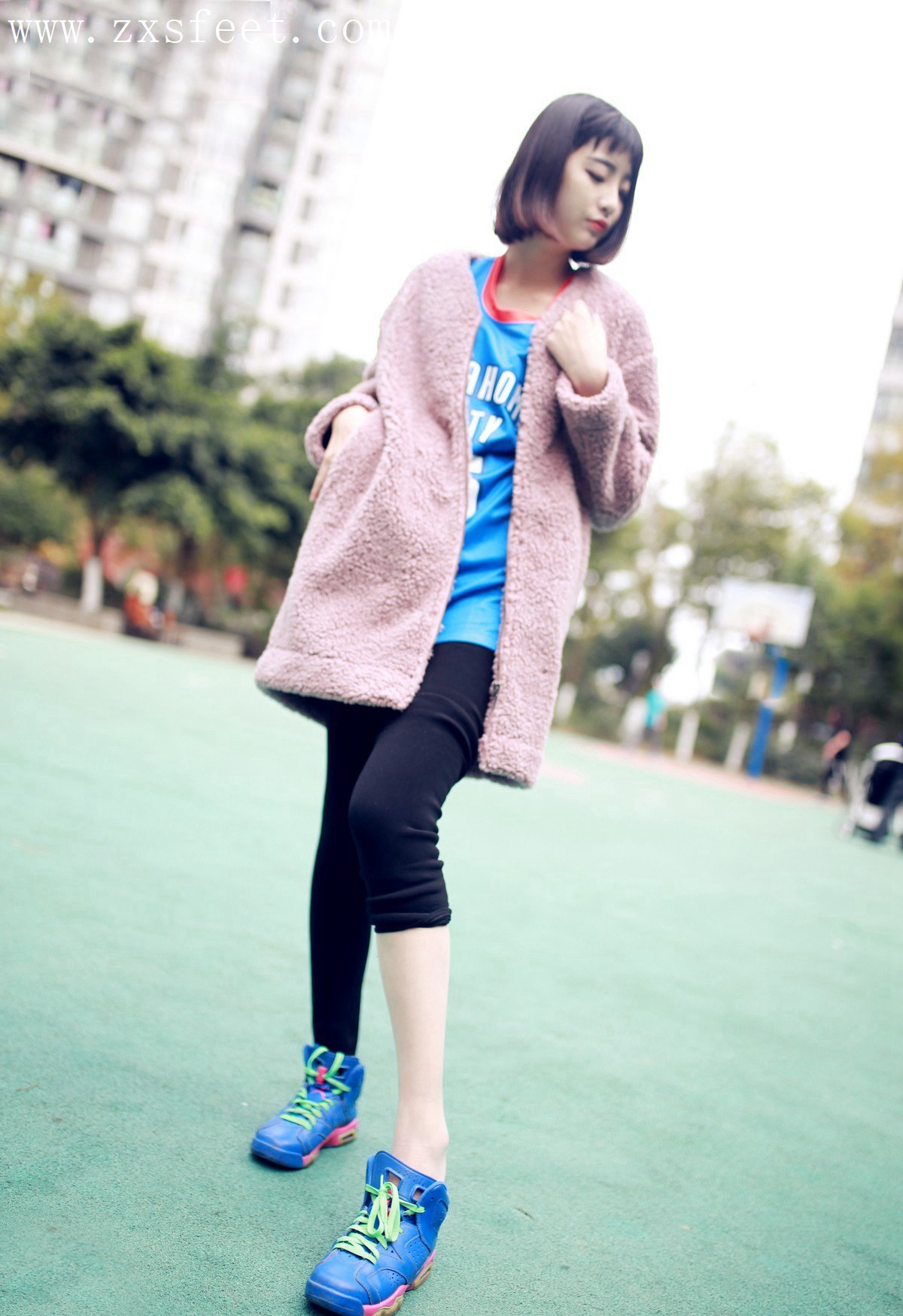 《篮球女孩》作品图