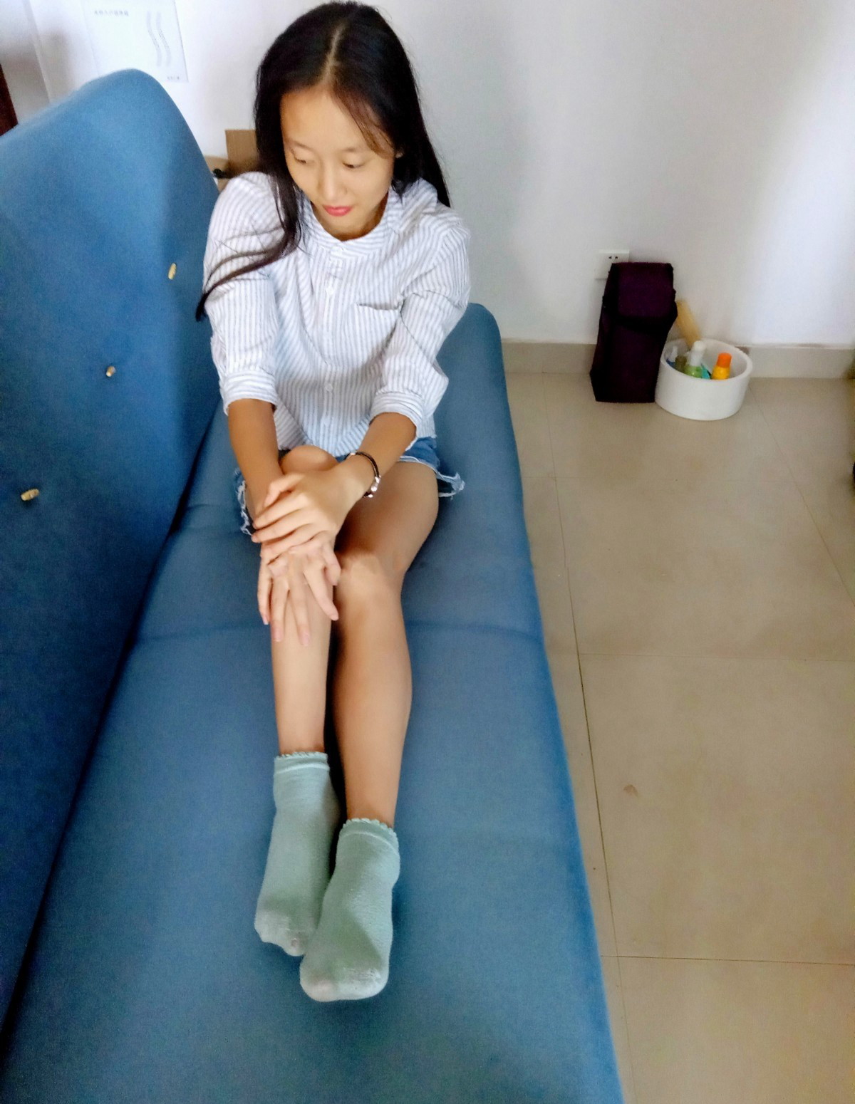 《家中不洗脚的妹妹》作品图