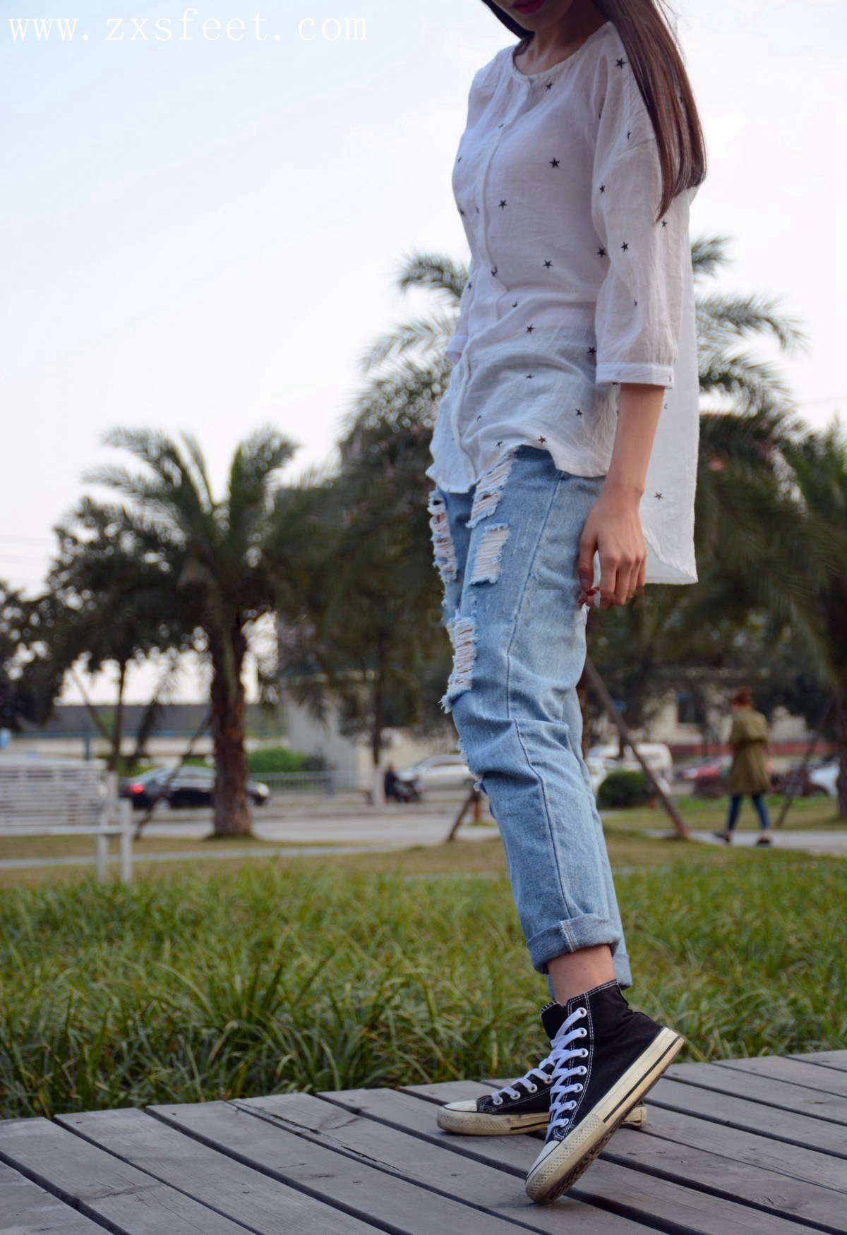 《和女神去广场摄影》作品图