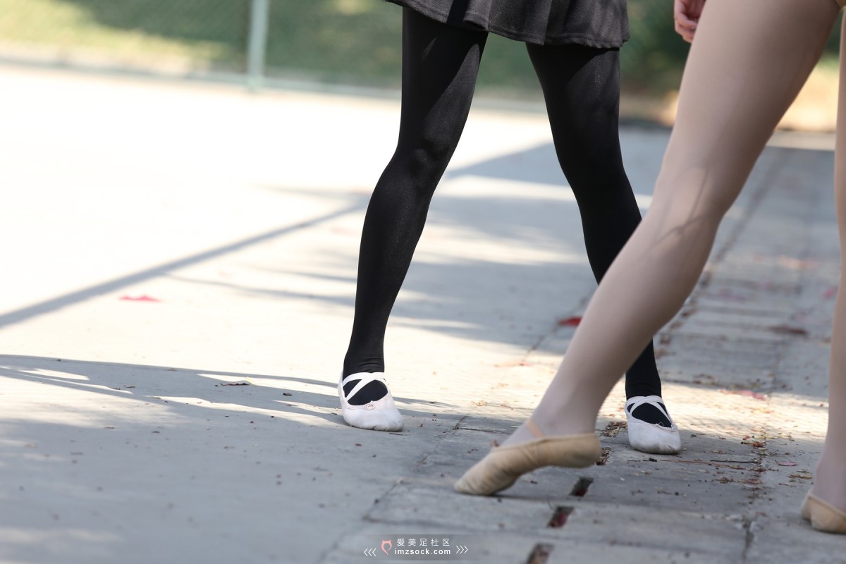 《两个漂亮的芭蕾舞小姐姐》作品图