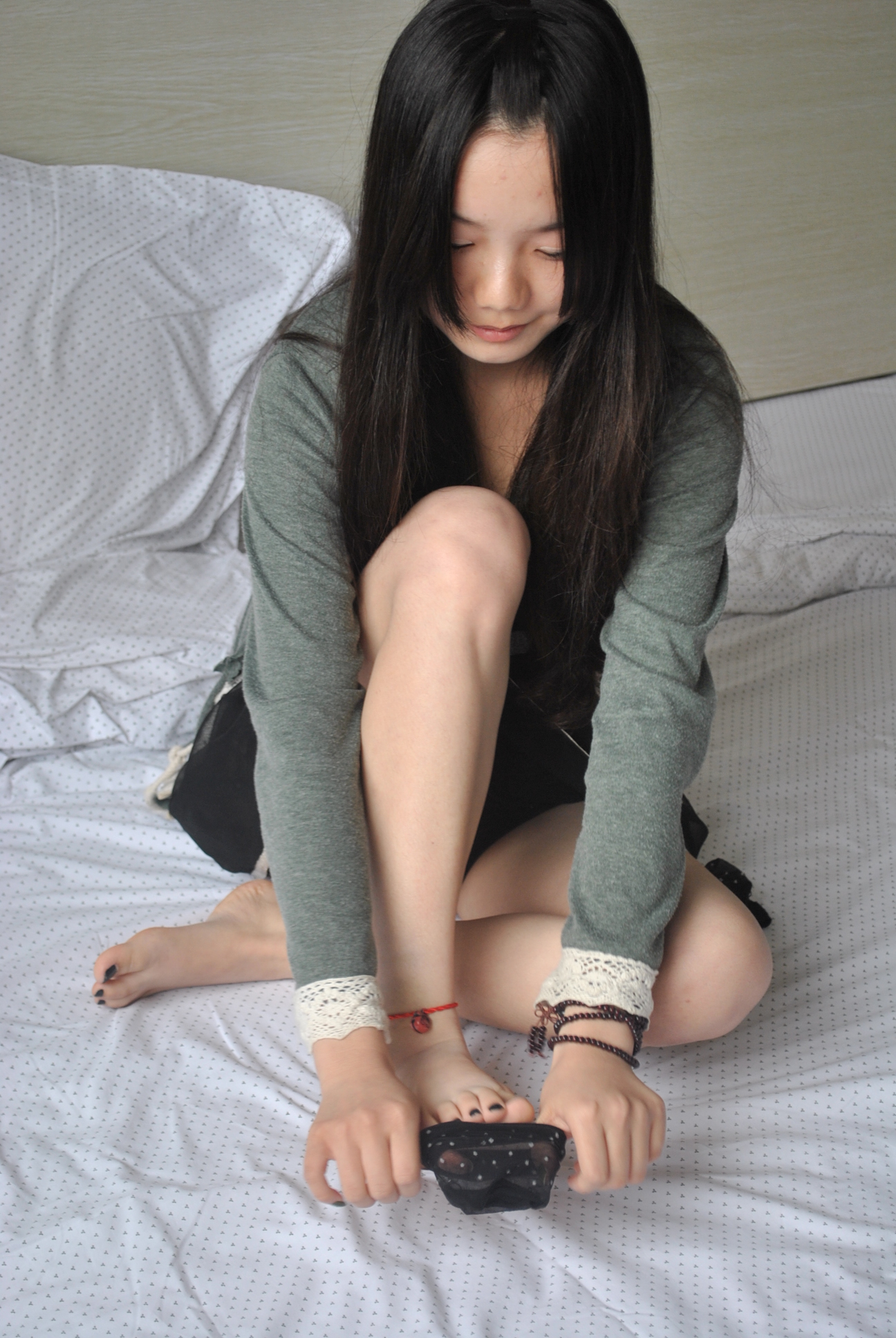 《【骨灰 慧子】肉丝 空秀 邂逅 》作品图