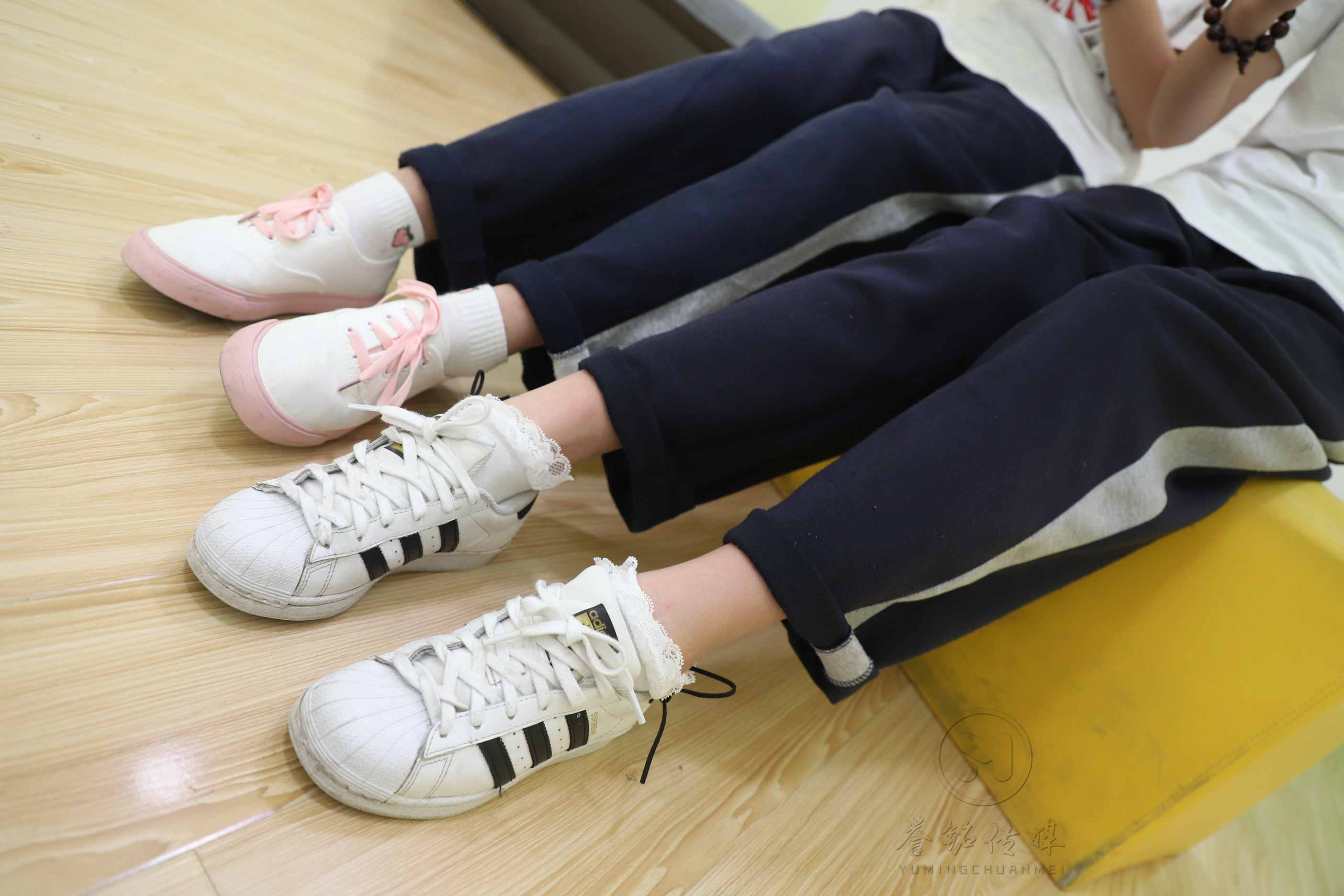 《喜欢白色的姐妹》作品图