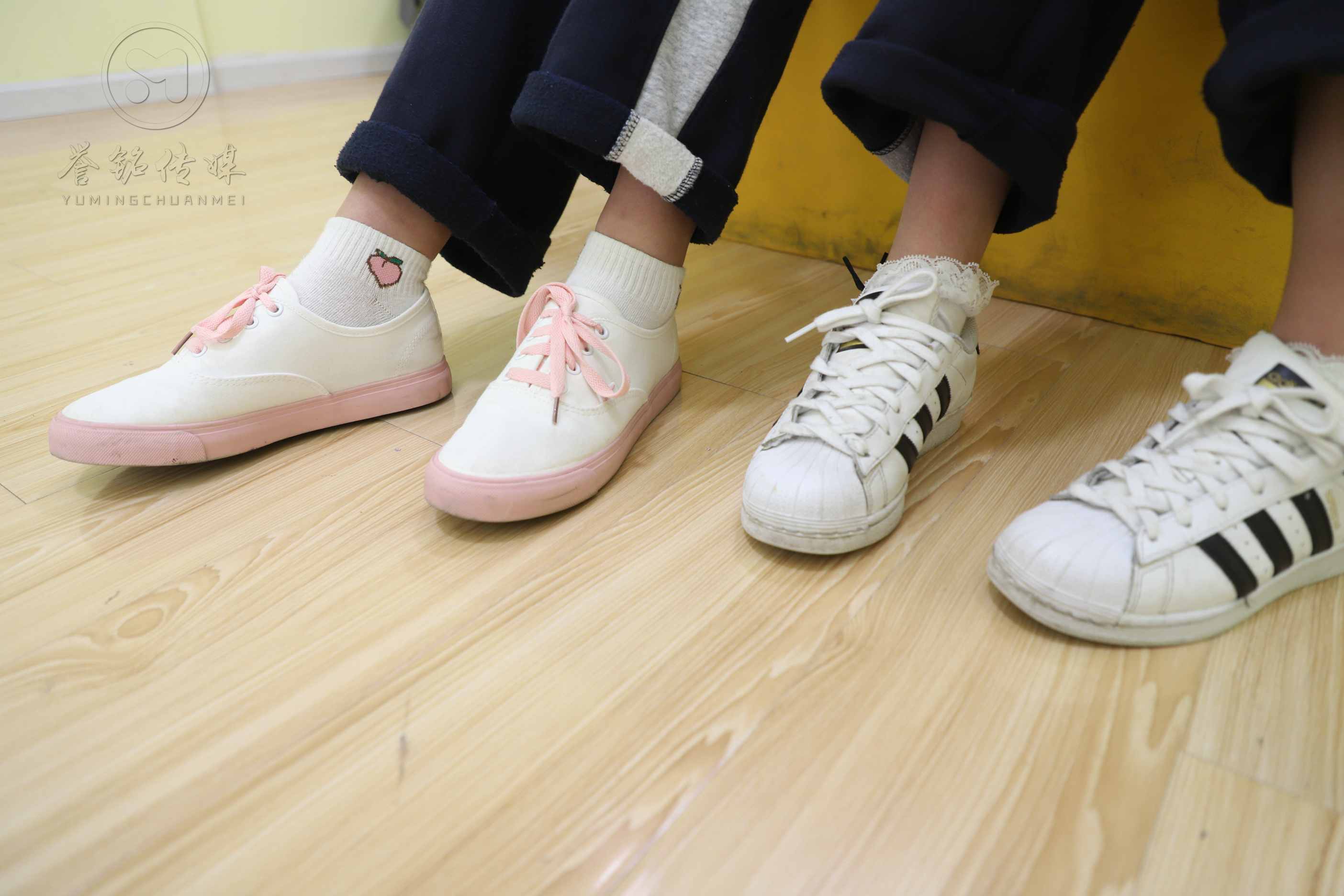 《喜欢白色的姐妹》作品图