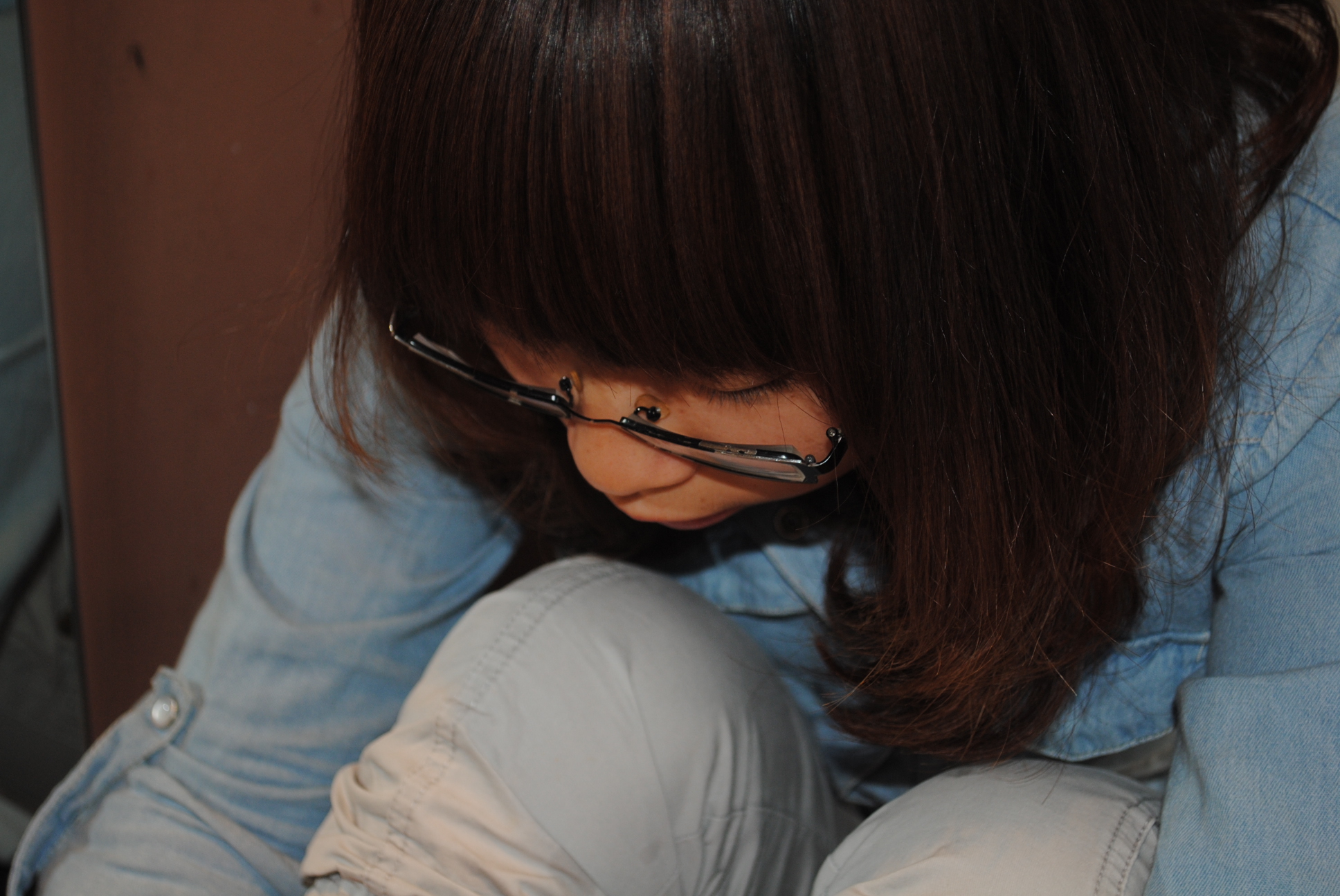 《学妹认真的样子真美》作品图