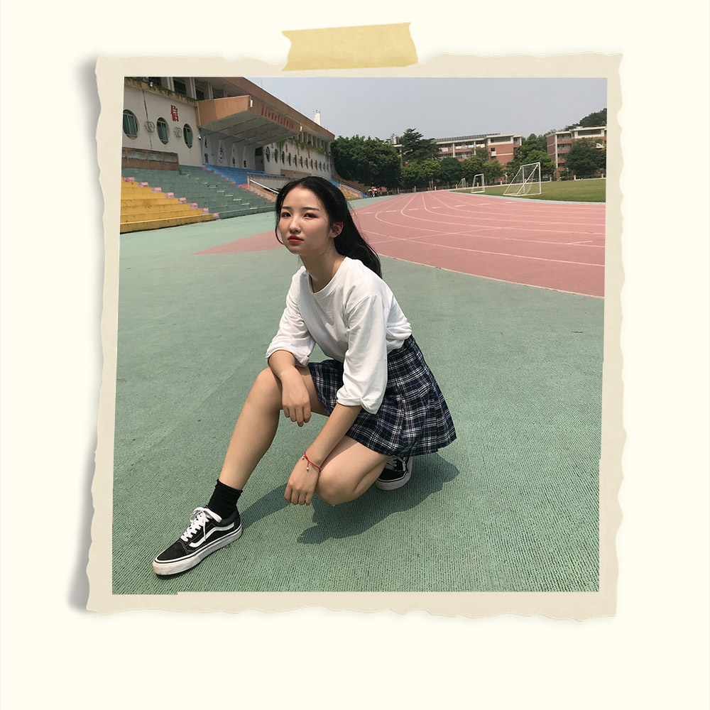 学妹操场棉袜