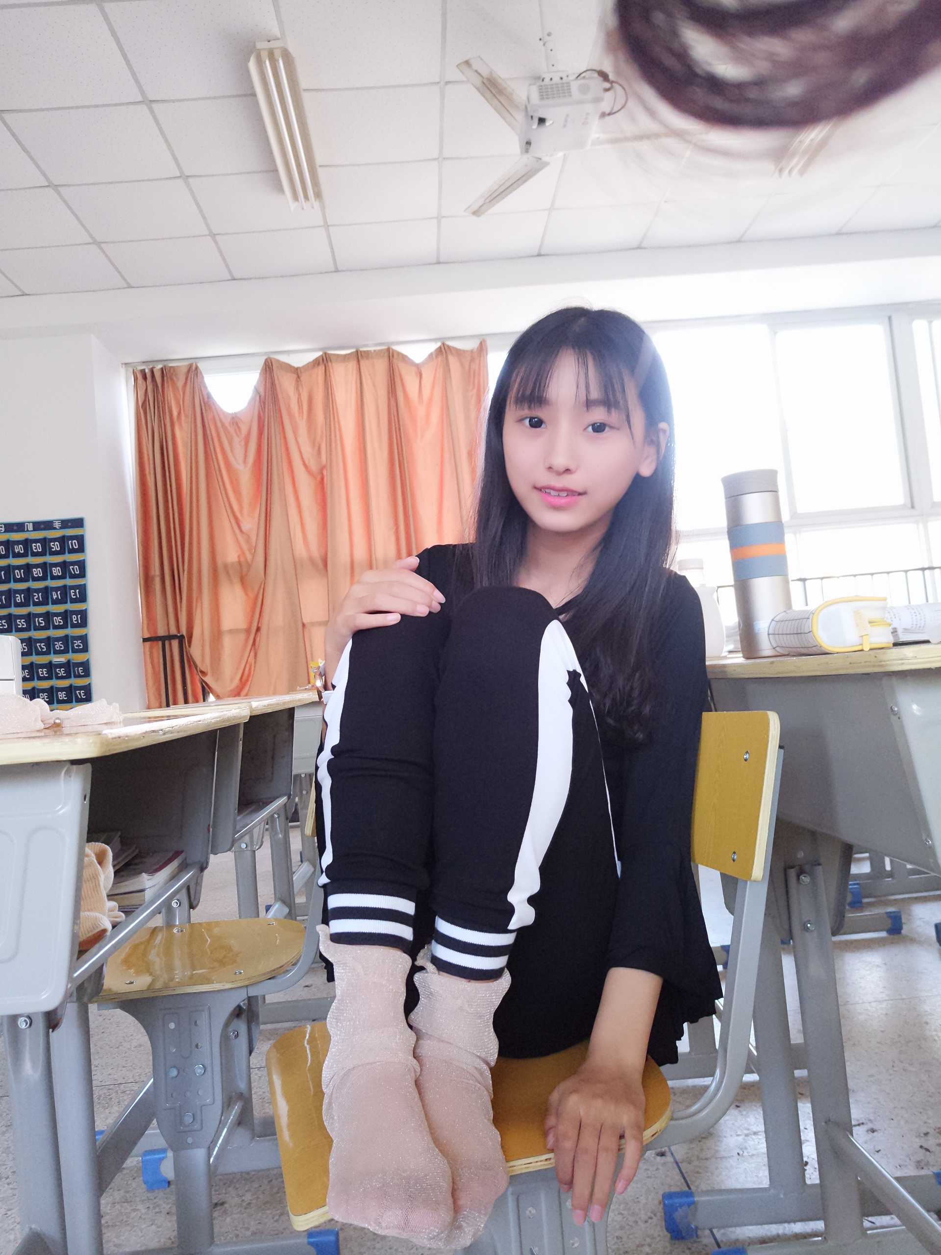 《小萌妹蓓蓓校园约拍》作品图