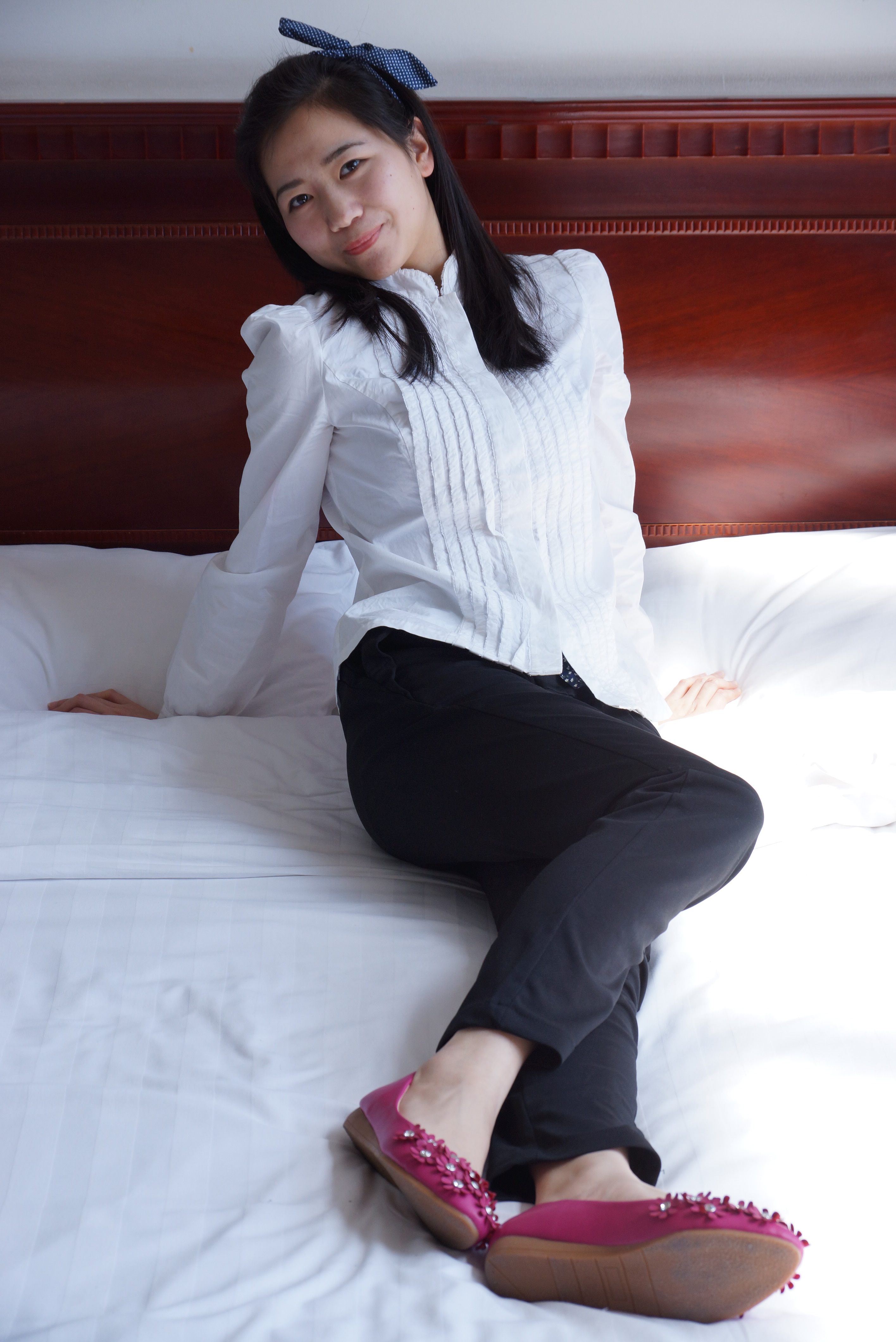 《俏皮的学姐》作品图