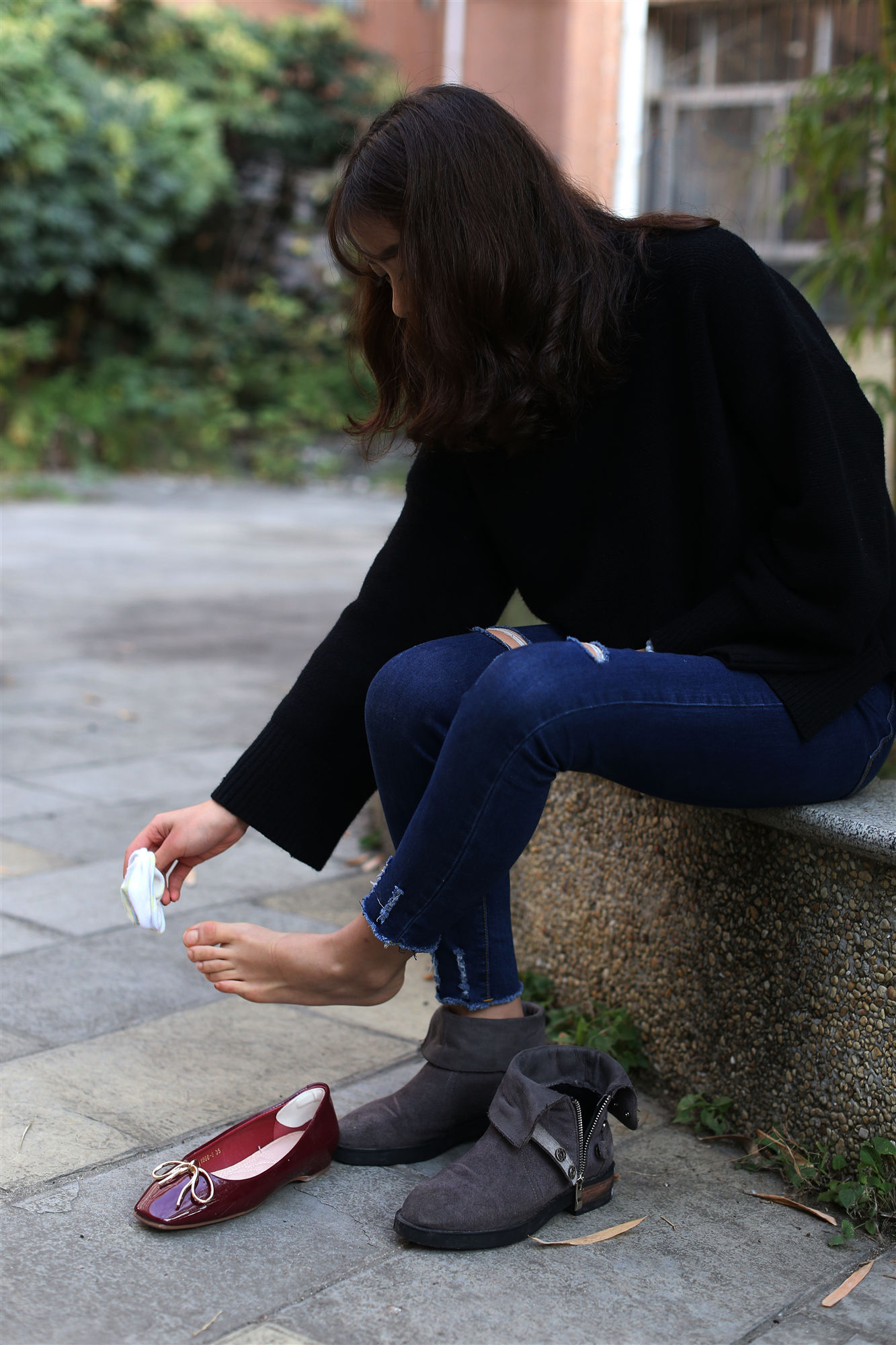 《小姐姐肉色丝袜脚》作品图