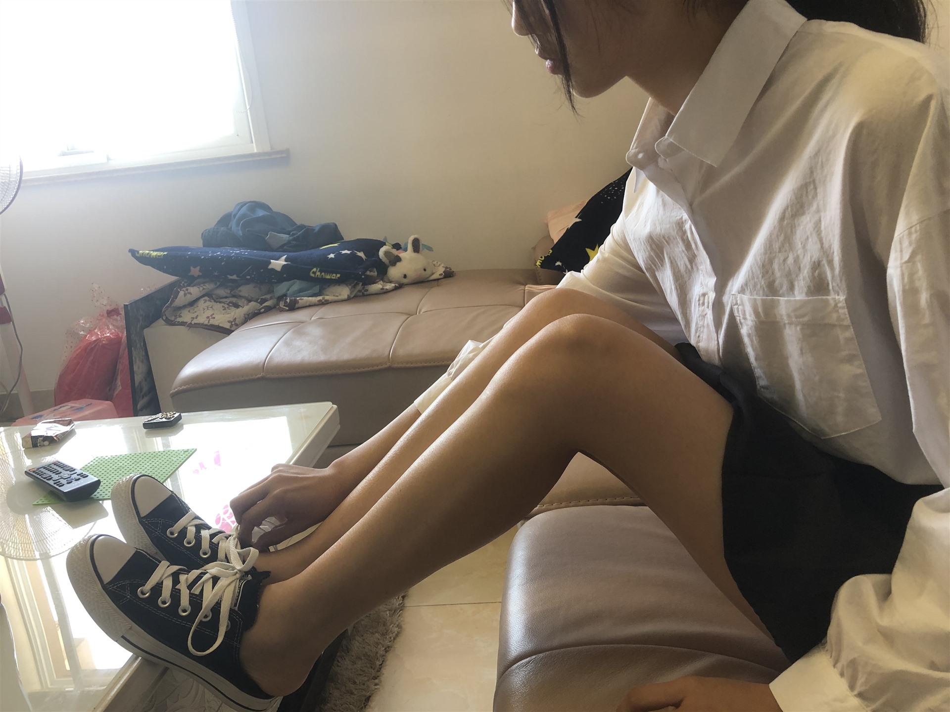 《女同学来做客の丝袜脚丫》作品图