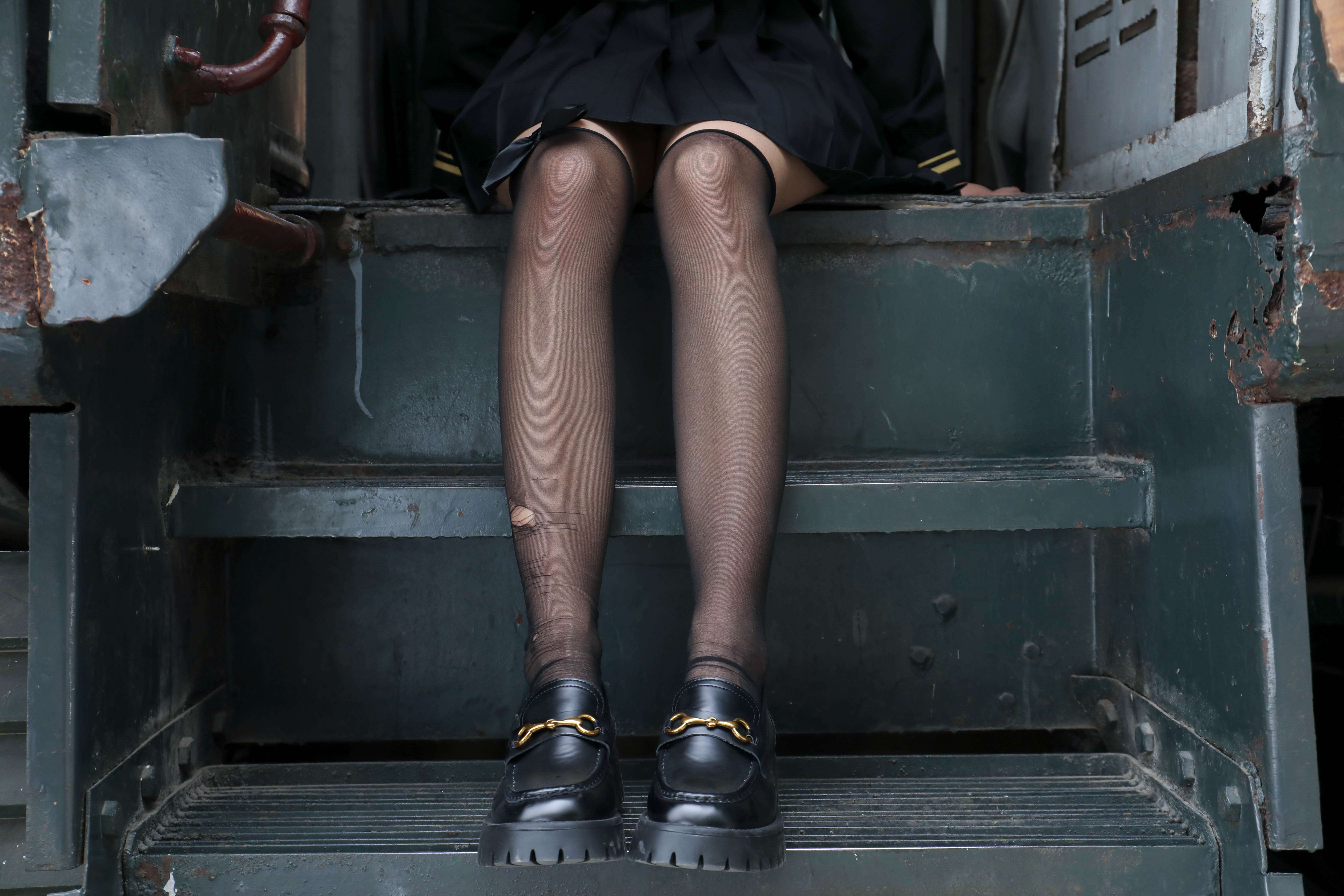 《开洞丝袜の脱袜全过程》作品图