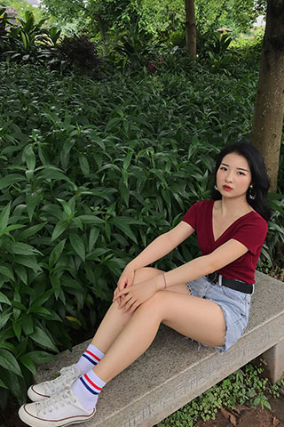 学姐热裤帆布鞋の棉袜脚丫