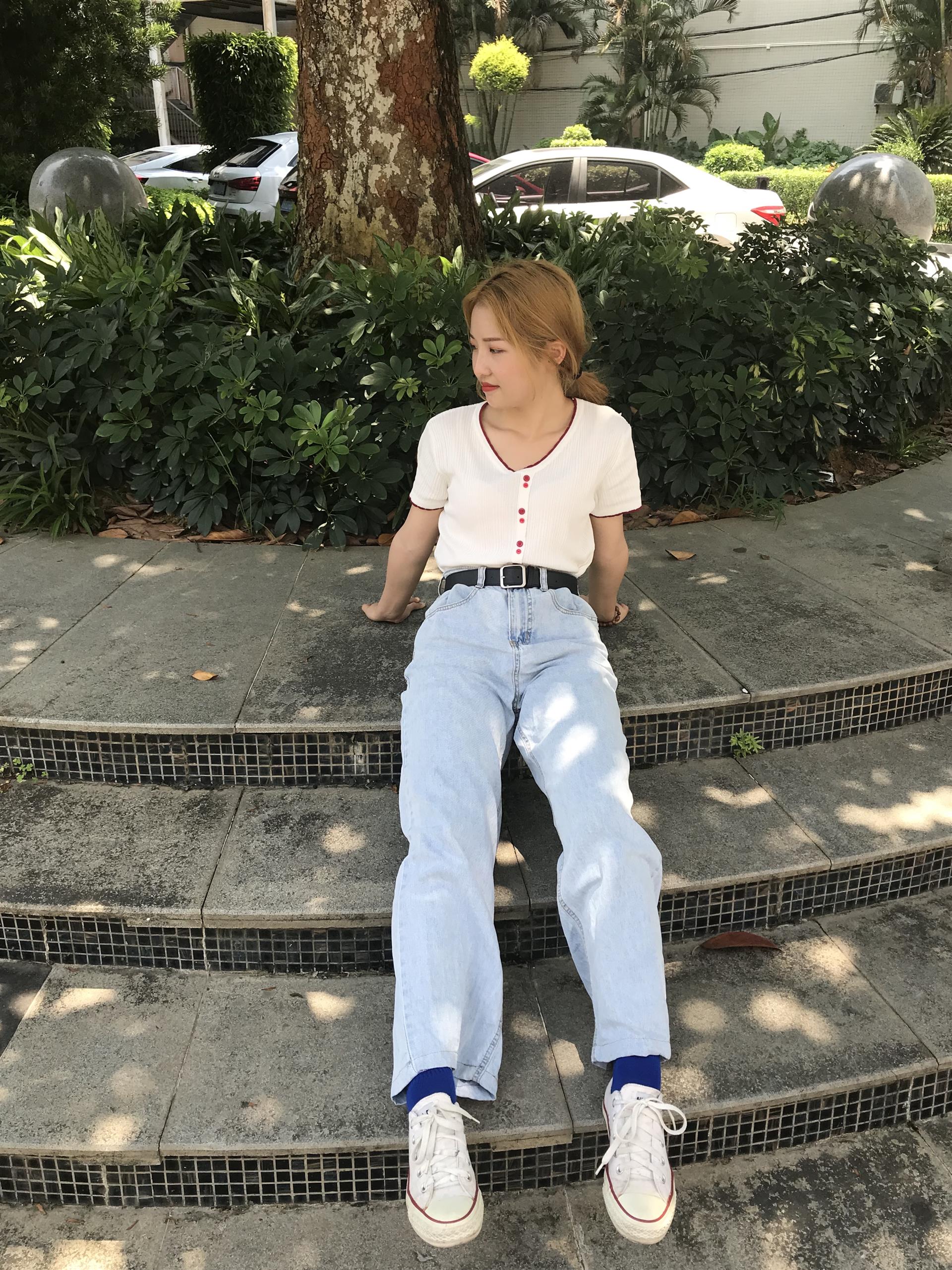 《牛仔帆布鞋の棉袜脚丫+视频2个》作品图