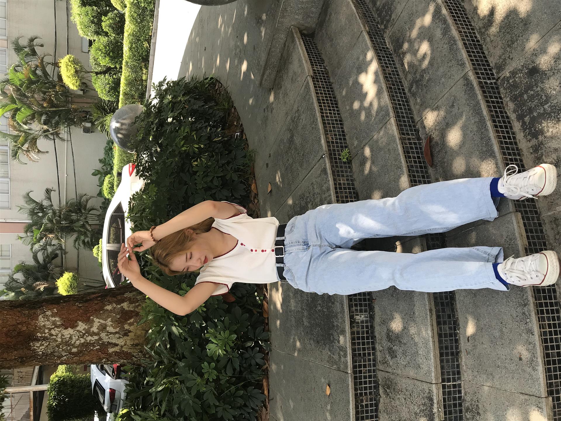 《牛仔帆布鞋の棉袜脚丫+视频2个》作品图