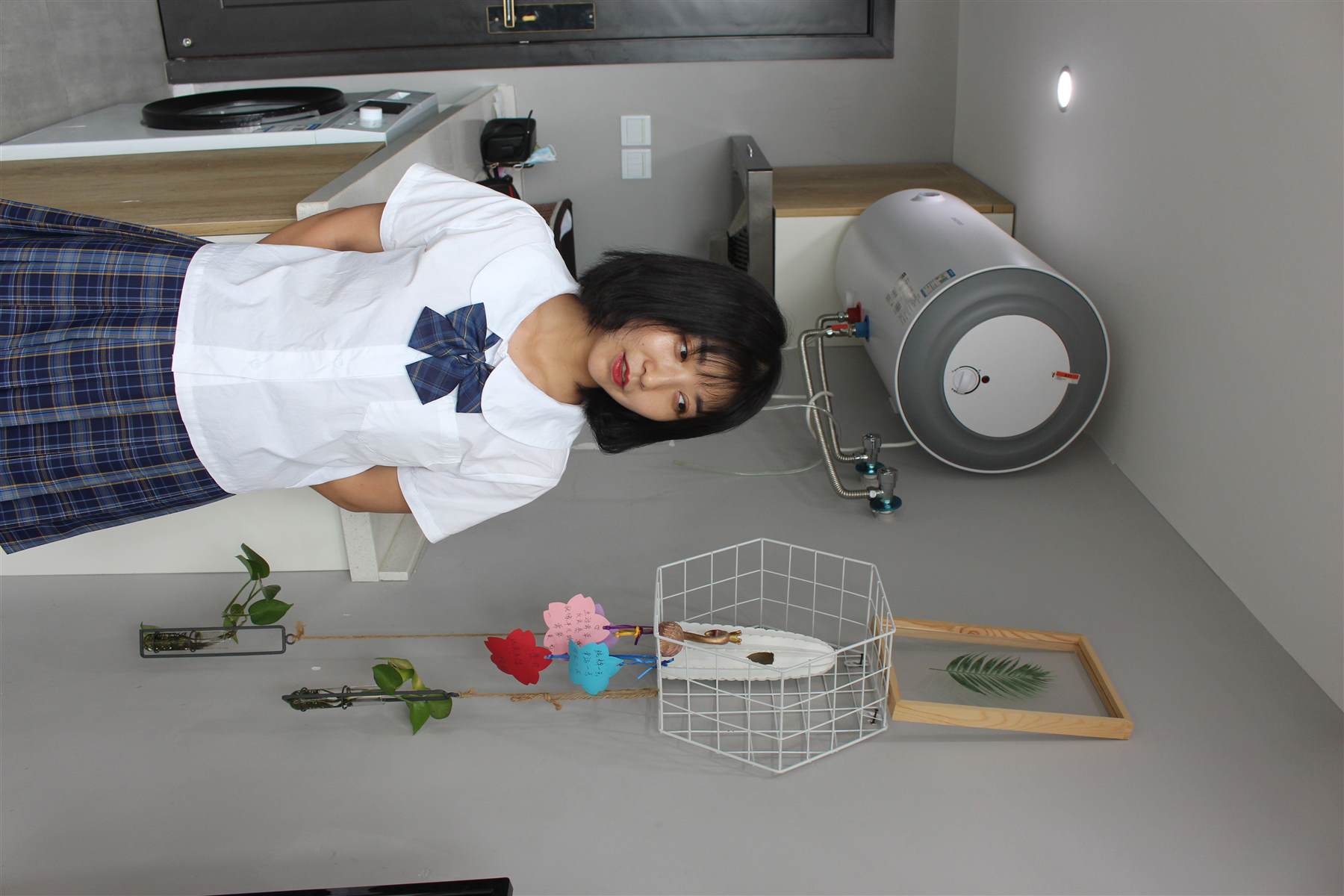 《日系学生服皮鞋の棉袜脚丫+【视频1个百度网盘下载】》作品图