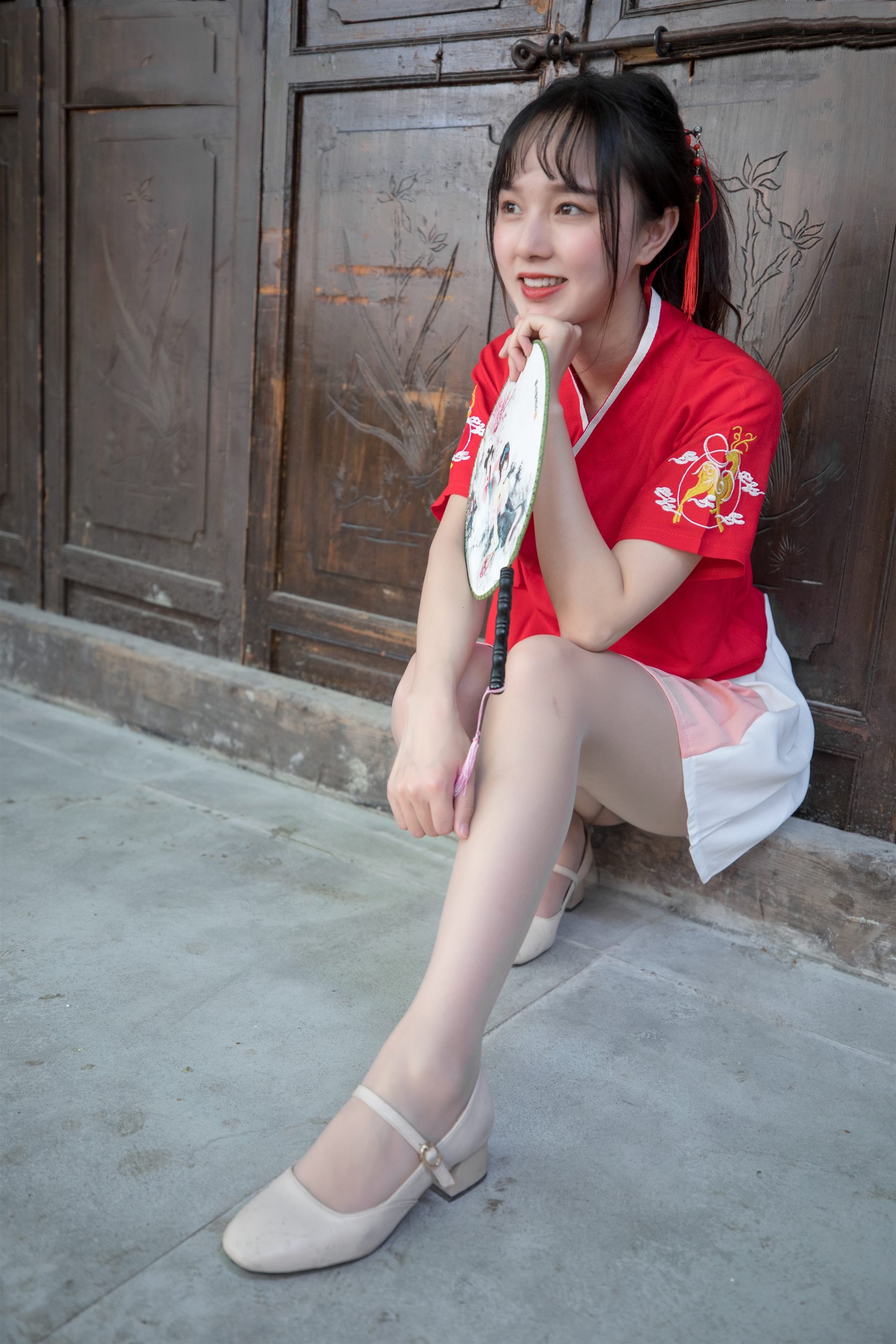 《古风汉服少女》作品图