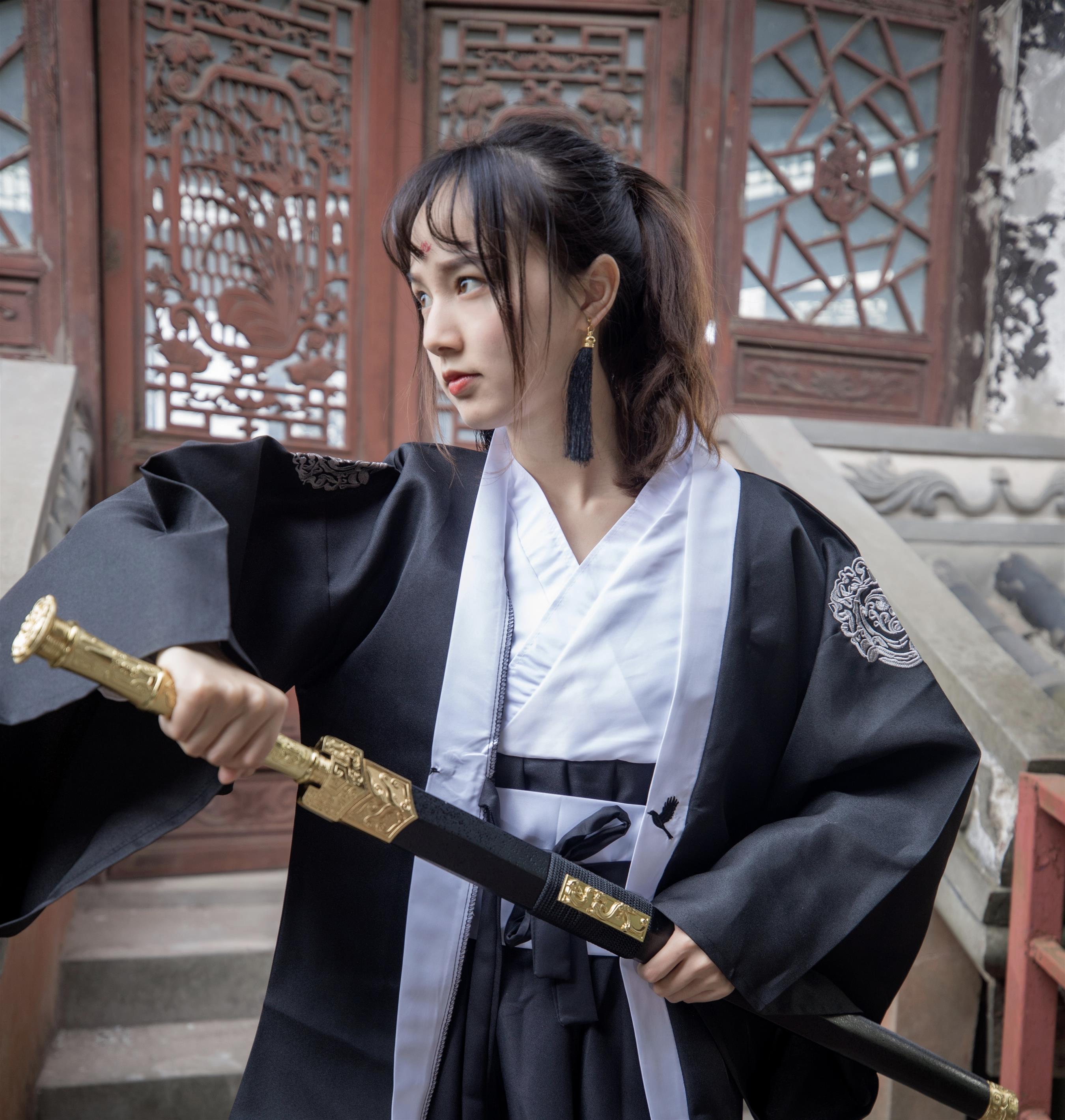 《小玥玥古风侠客+视频1个》作品图