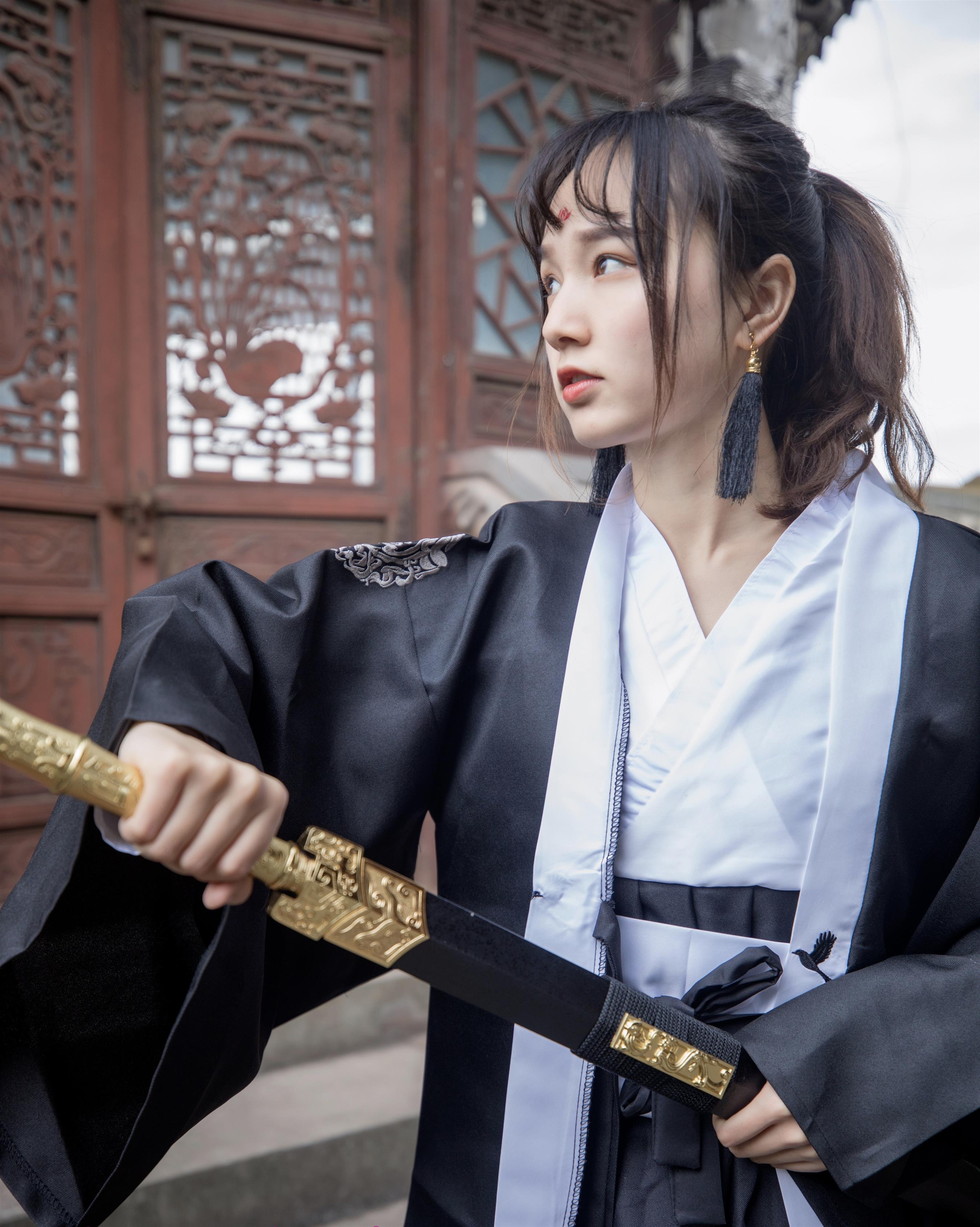 《小玥玥古风侠客+视频1个》作品图