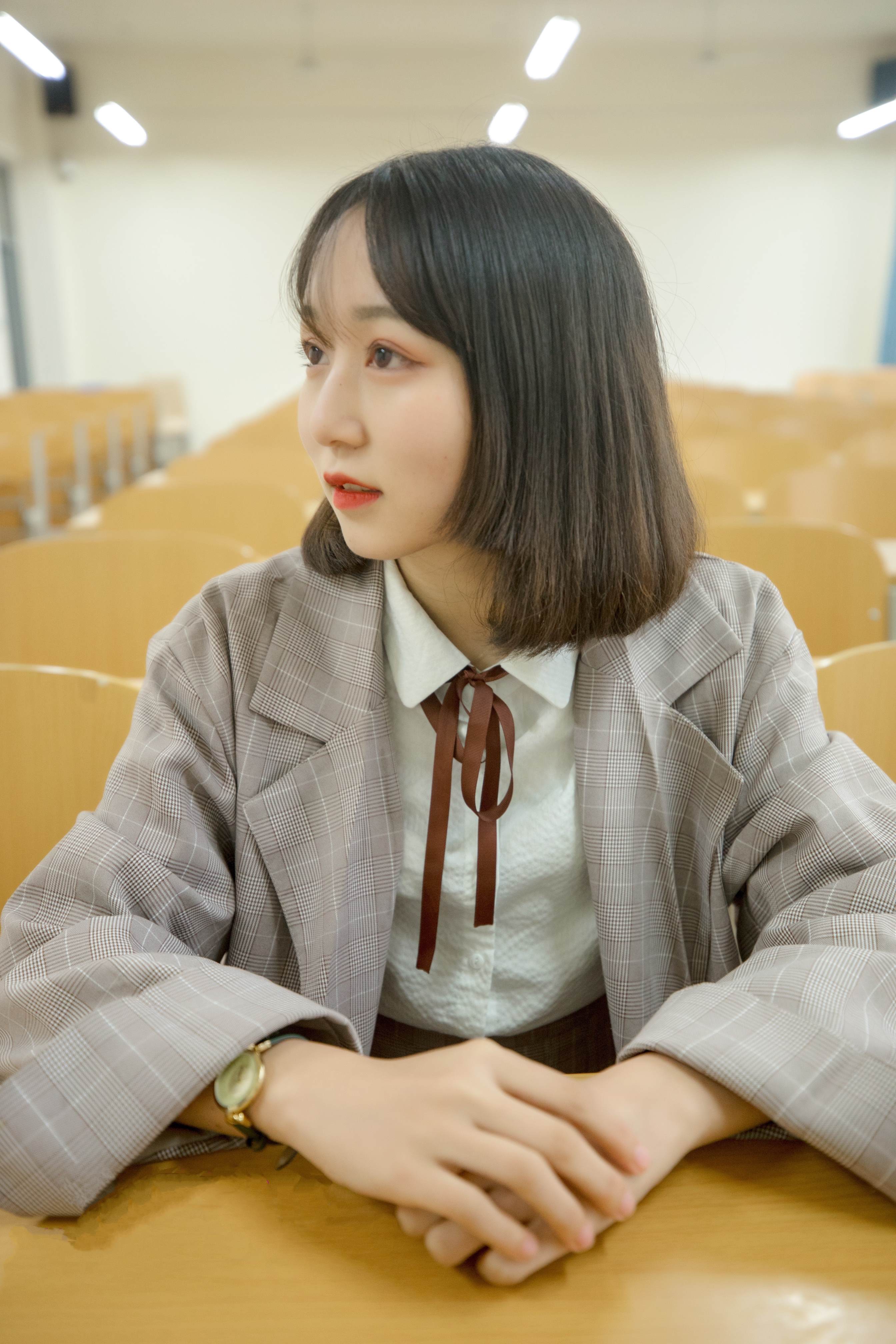 《学院风の高帮丝袜脚丫+视频1个》作品图