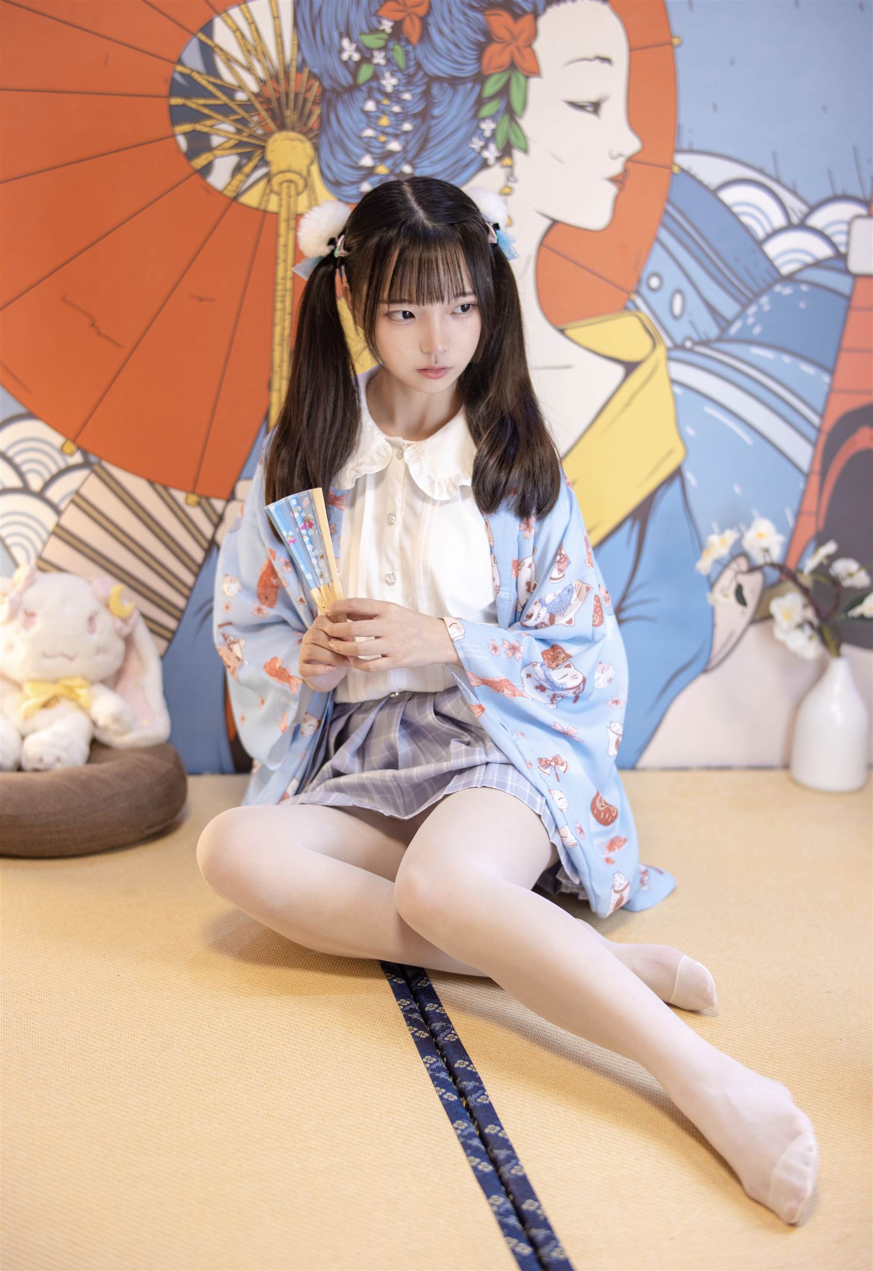 《日系和服の丝袜脚丫+视频1个》作品图