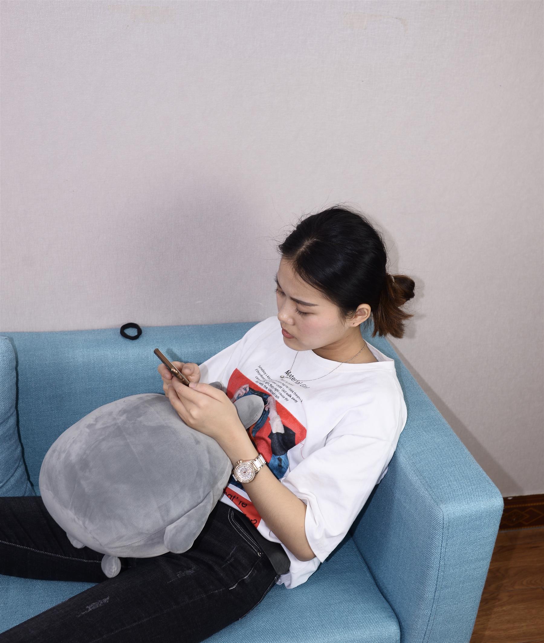 《八分牛仔の帆布鞋船袜脚丫》作品图