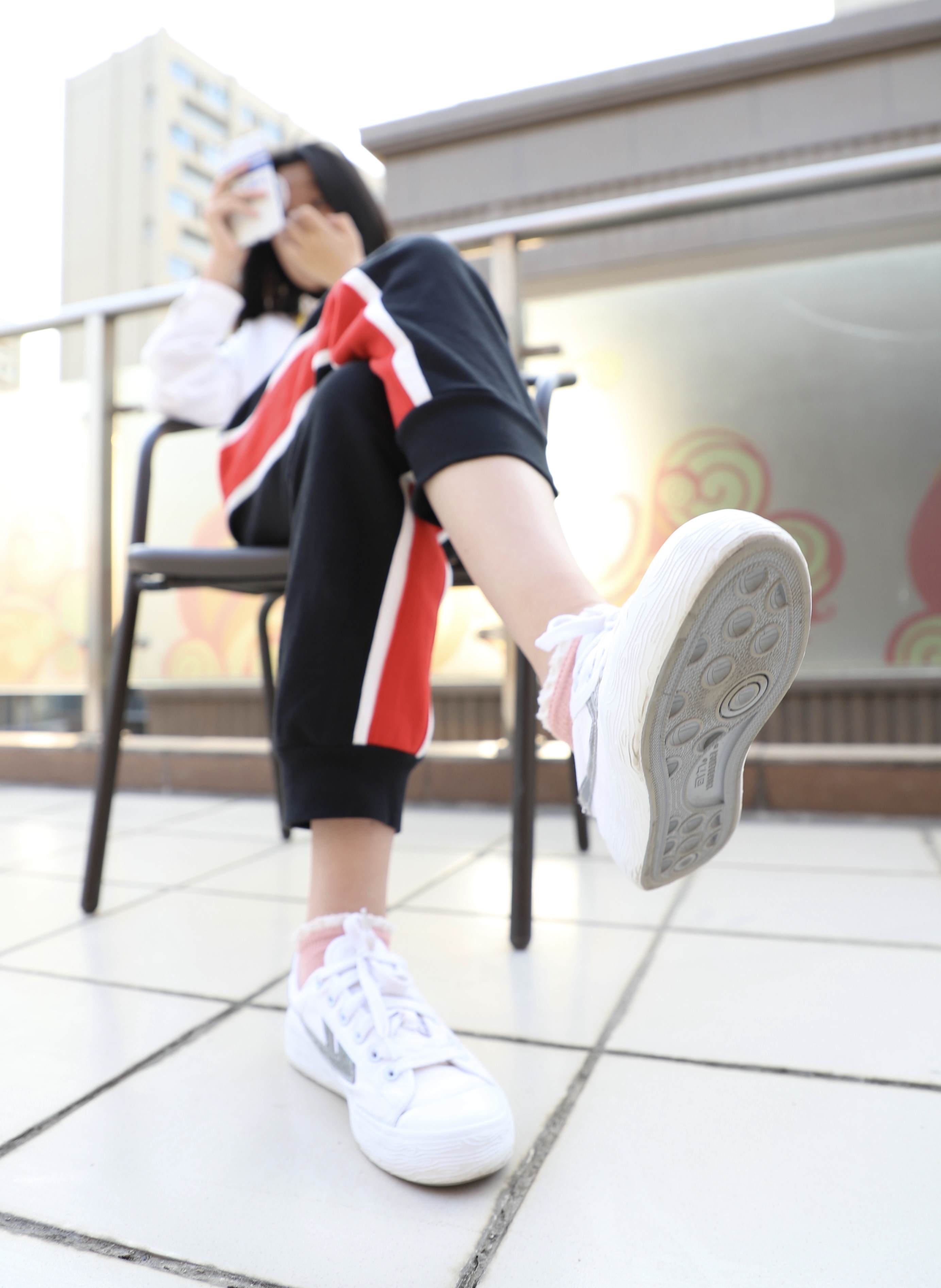 《棉袜の脱袜过程+视频1个》作品图