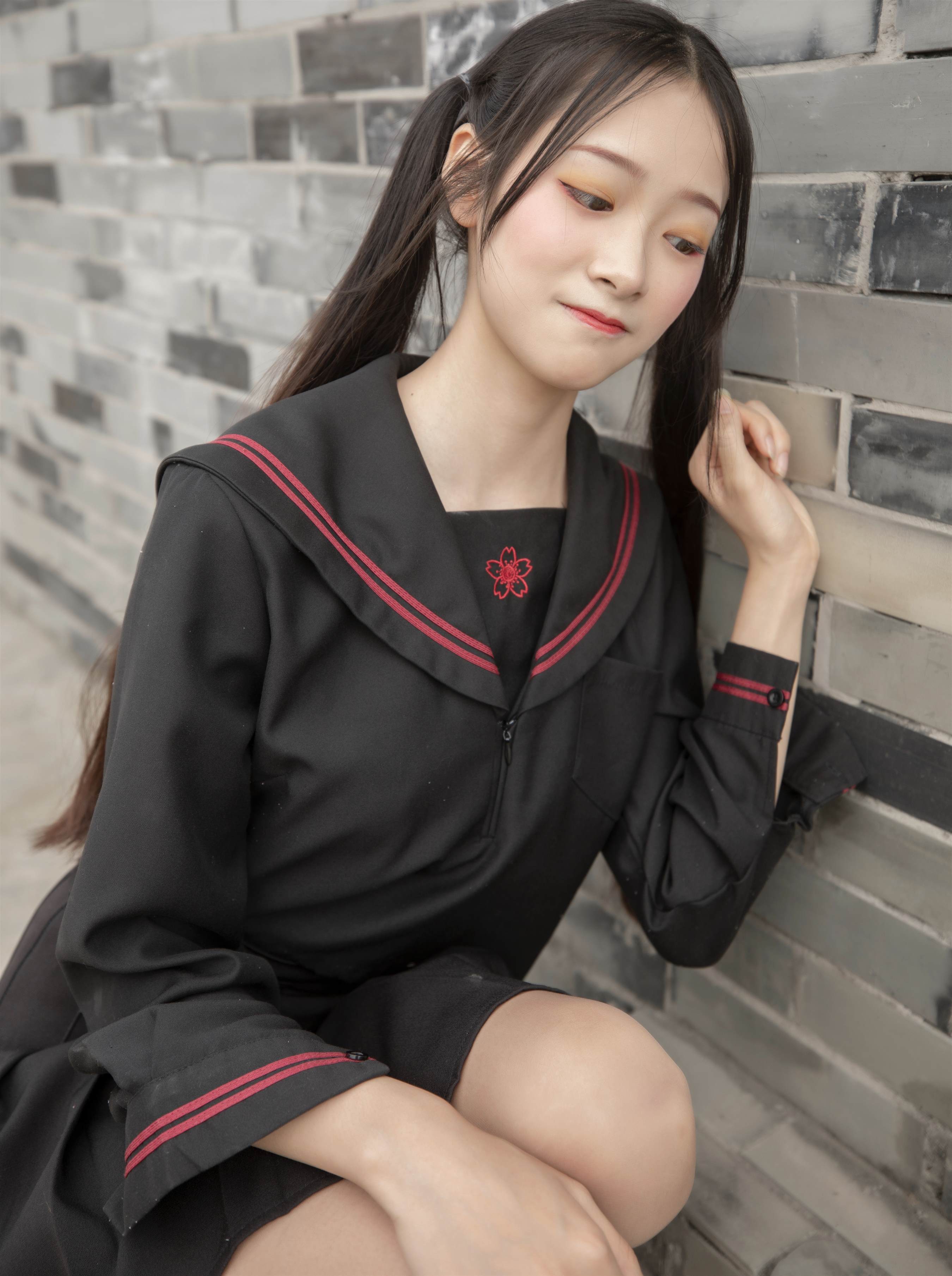 《学院风JK制服の丝脚丫+视频1个》作品图