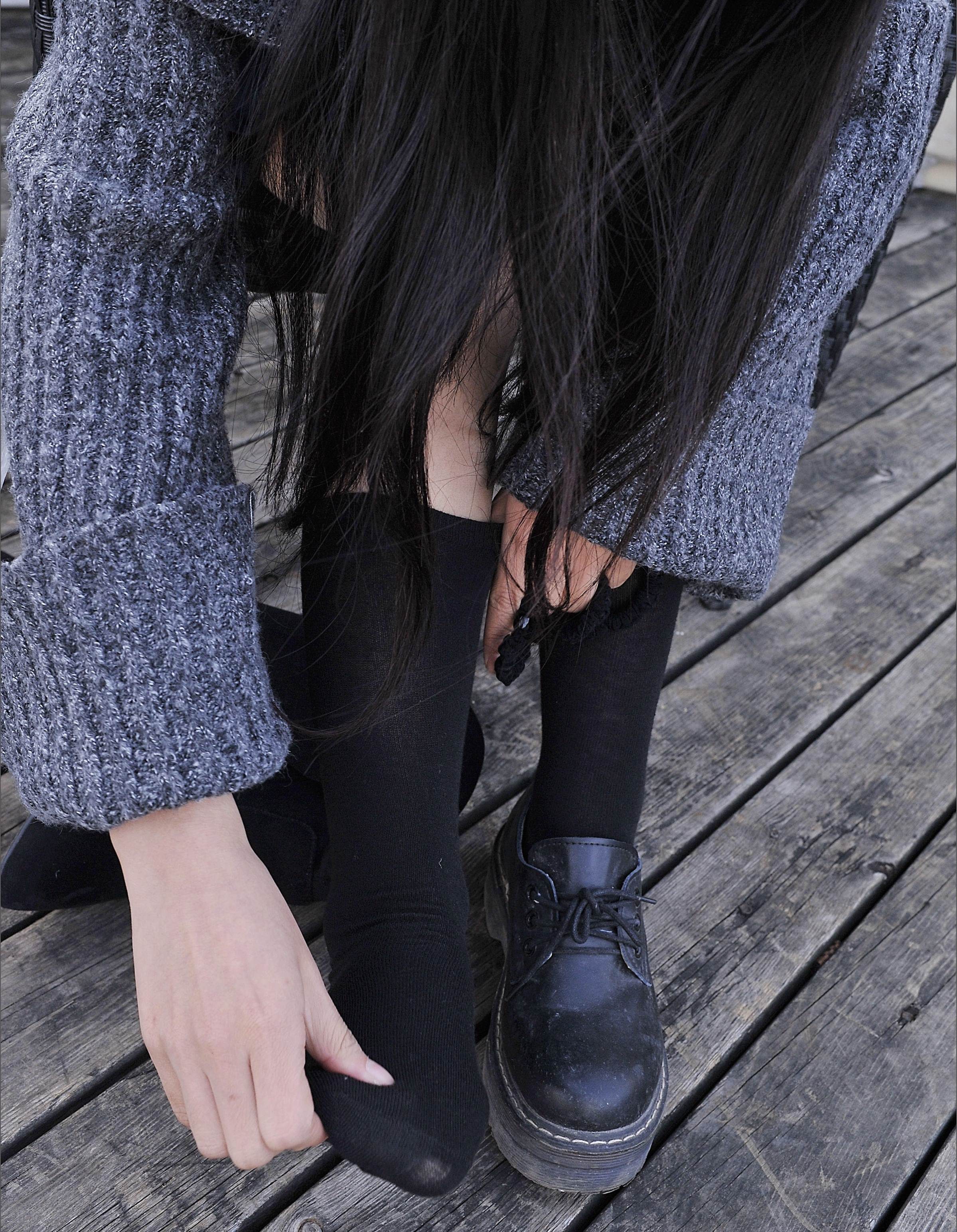 《日系风の棉袜脚》作品图