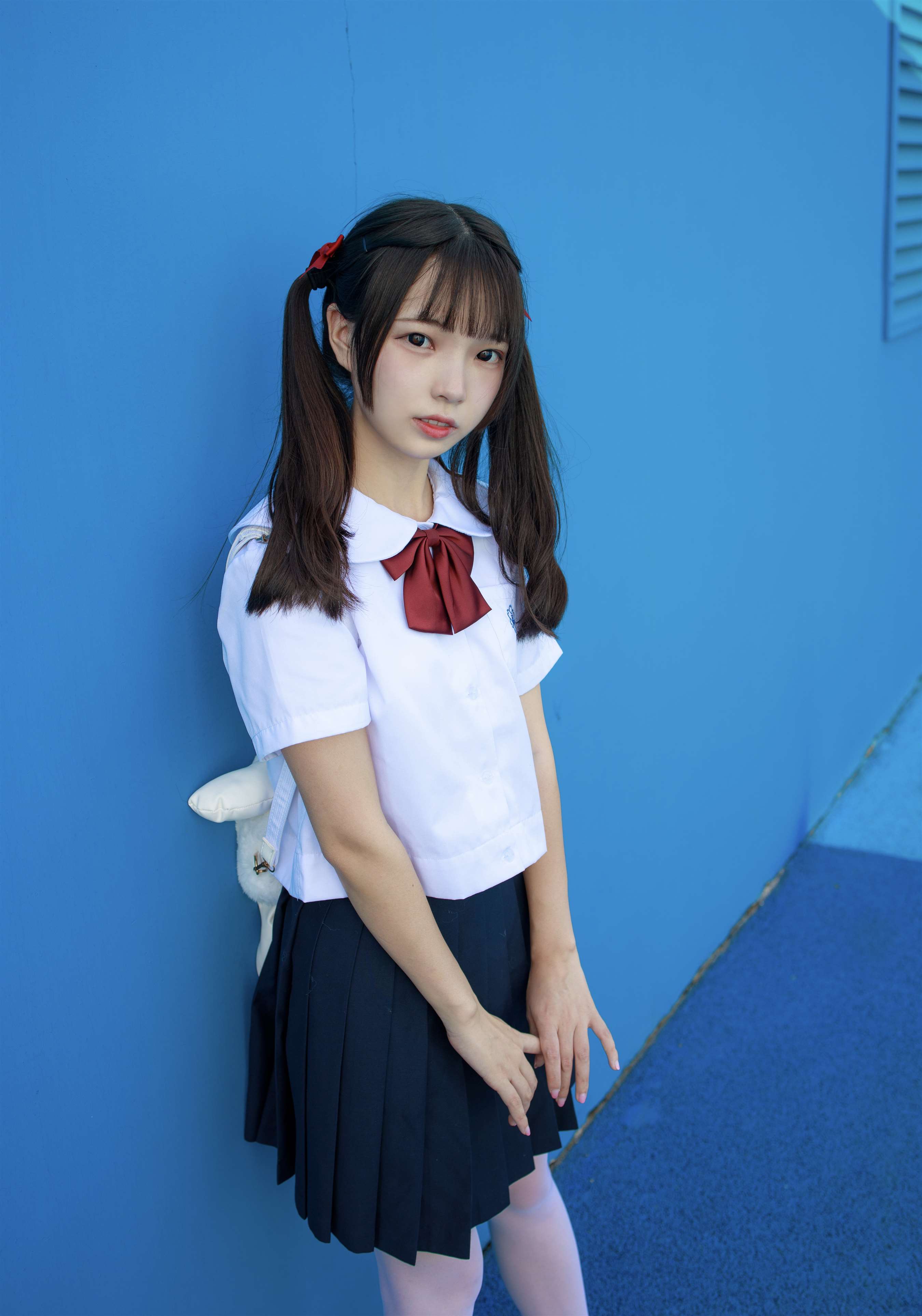 《日系学院风の白丝脚丫+视频1个》作品图