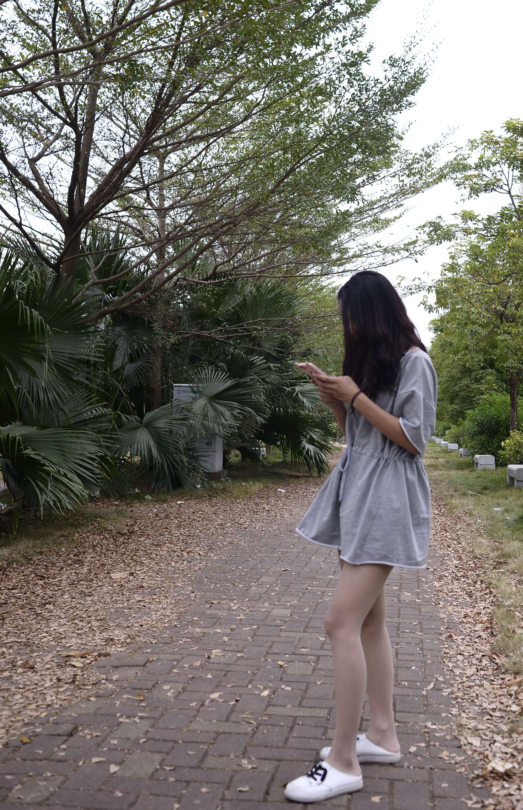 《马路边的板鞋の丝脚丫》作品图