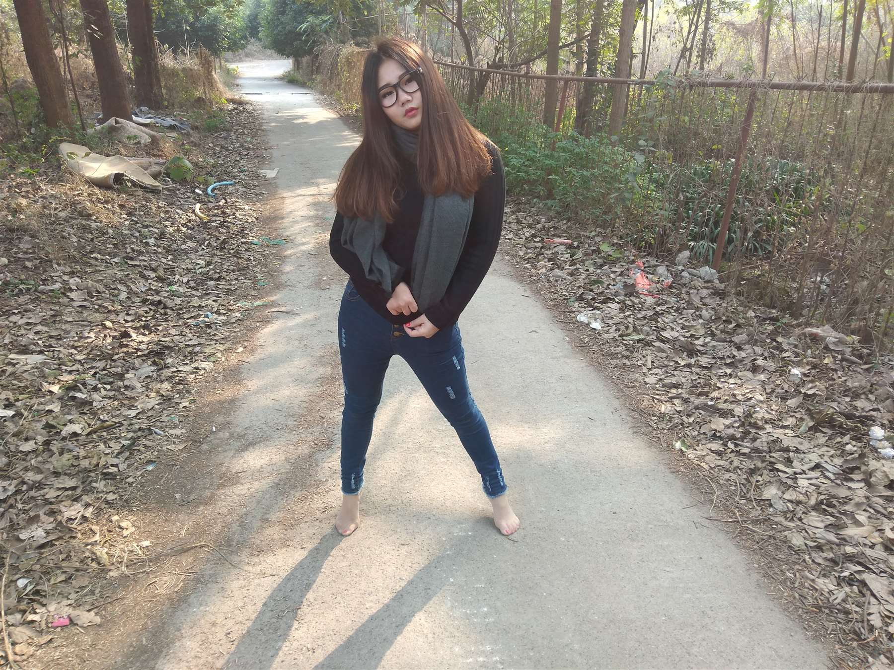 《乡间小路》作品图