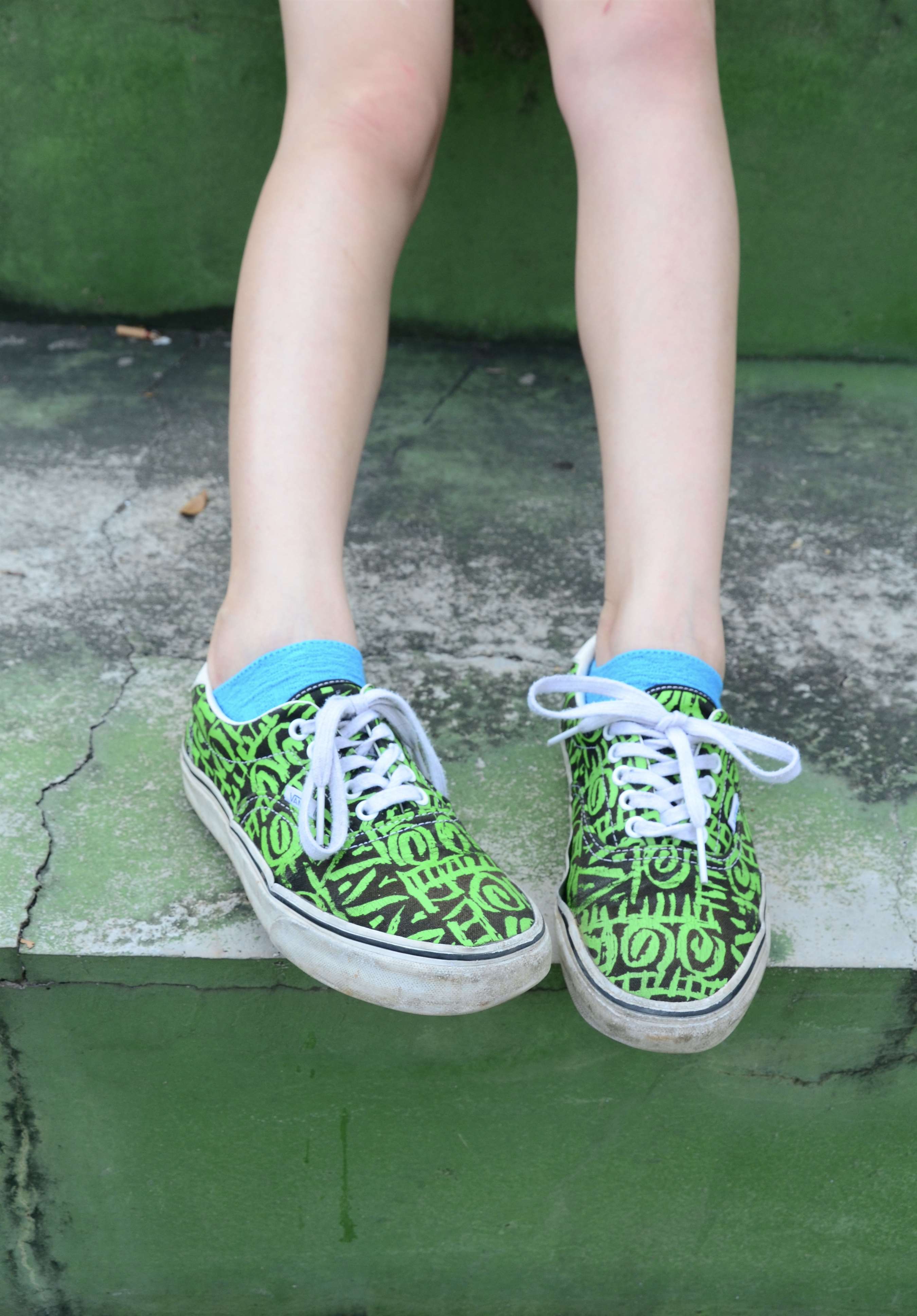 《布鞋の蓝棉袜》作品图