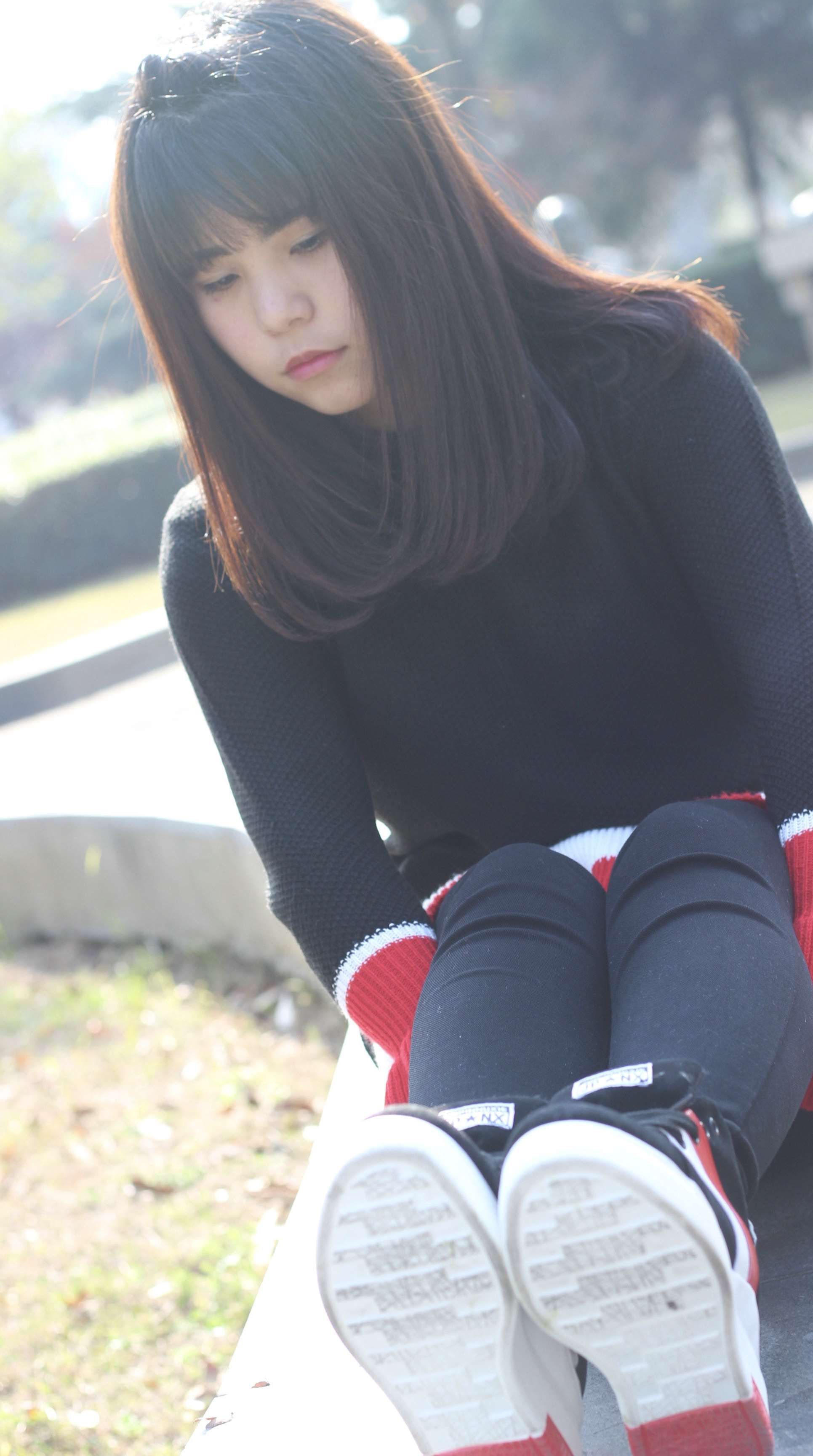 《冬日晒太阳》作品图