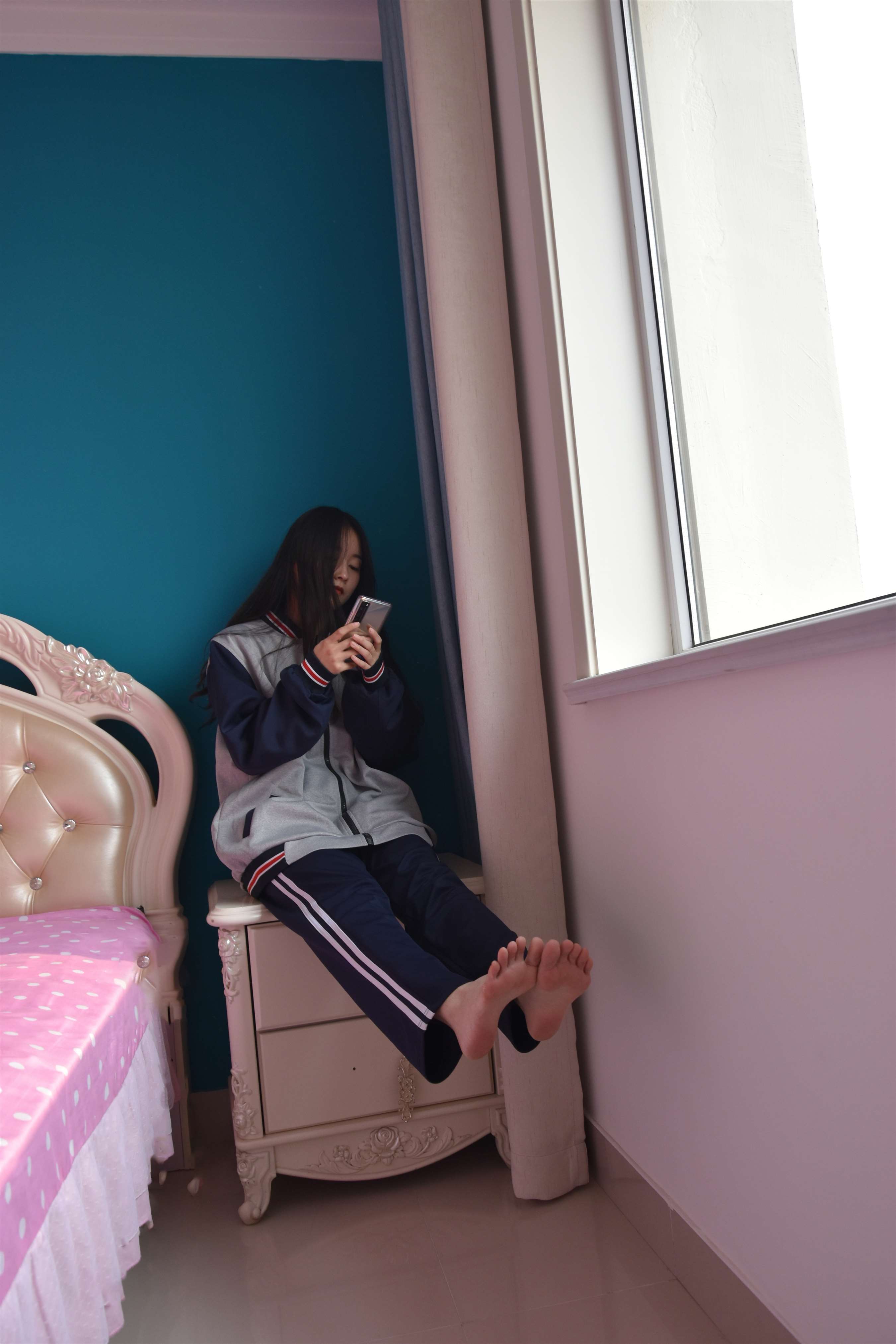 《高中少女脏棉袜【视频1个网盘下载】》作品图