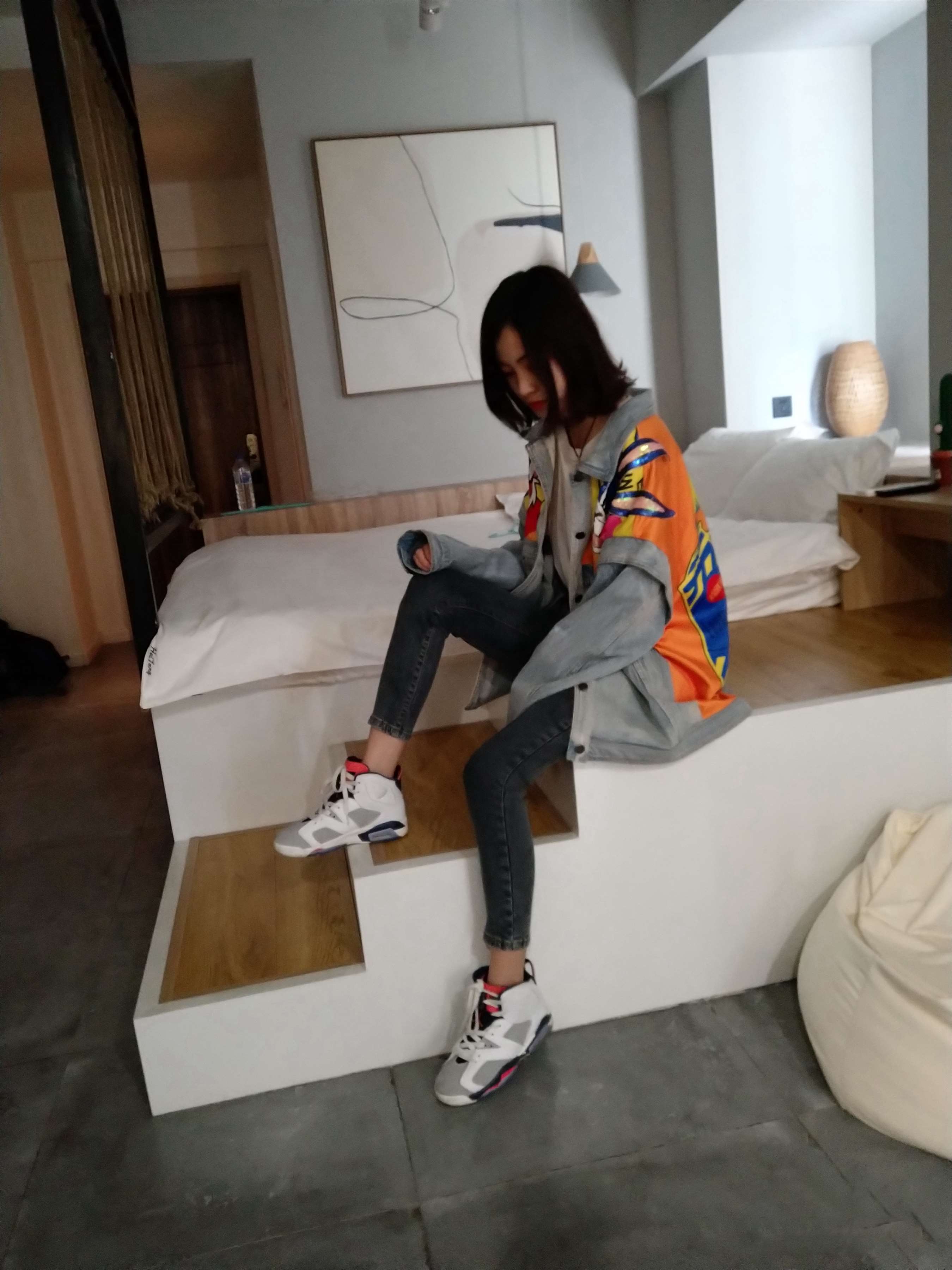 《清纯的白棉袜脚》作品图