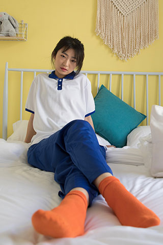 校服棉袜脚【附送视频1个】
