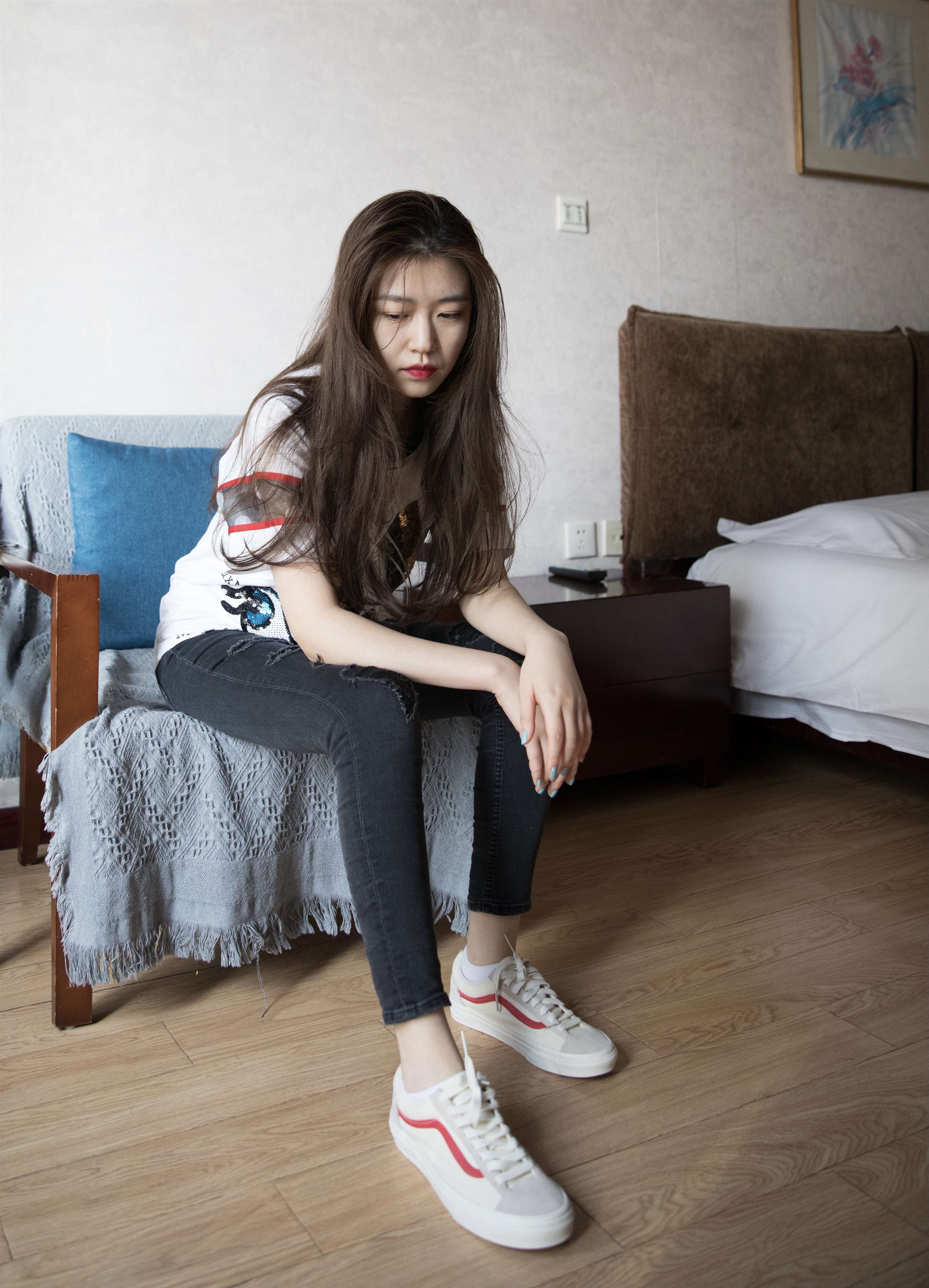 《板鞋の船袜脚丫【附带视频1个】》作品图