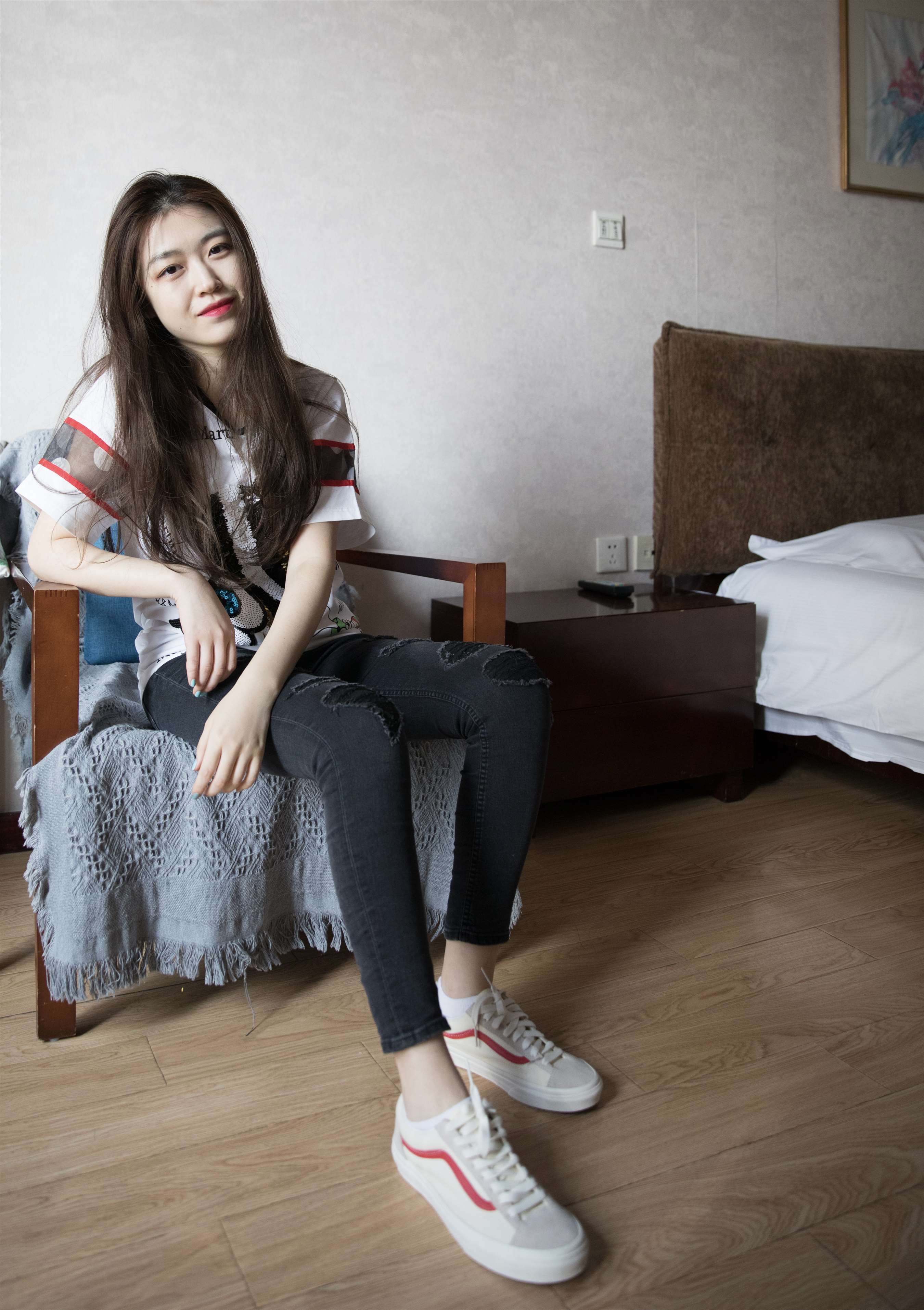 《板鞋の船袜脚丫【附带视频1个】》作品图