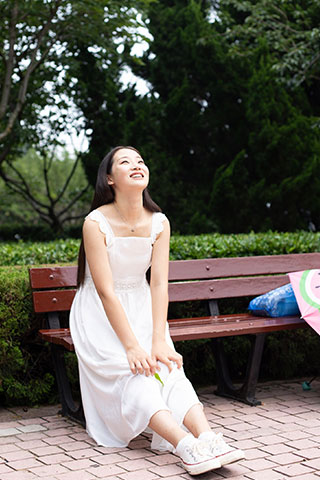 长白裙の帆布鞋棉袜脚【套图+视频1个】