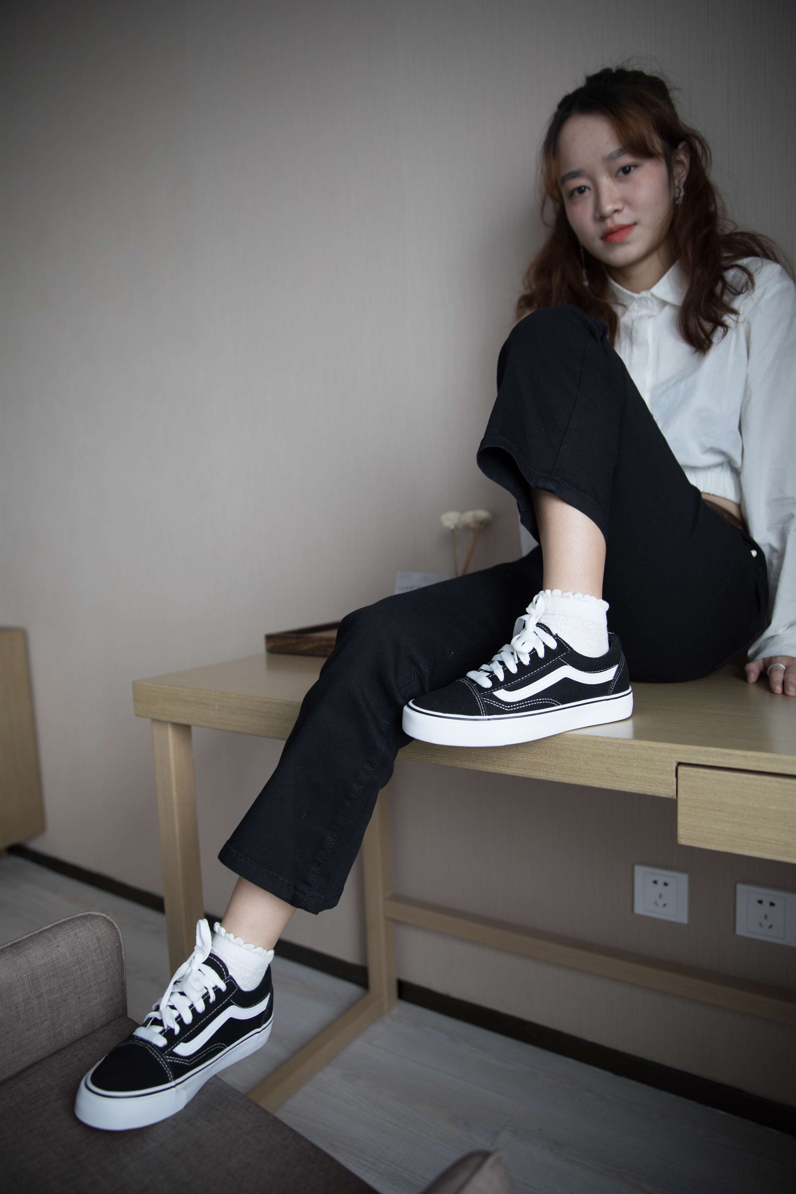 《衬衣少女二套袜子【套图+视频1个】》作品图