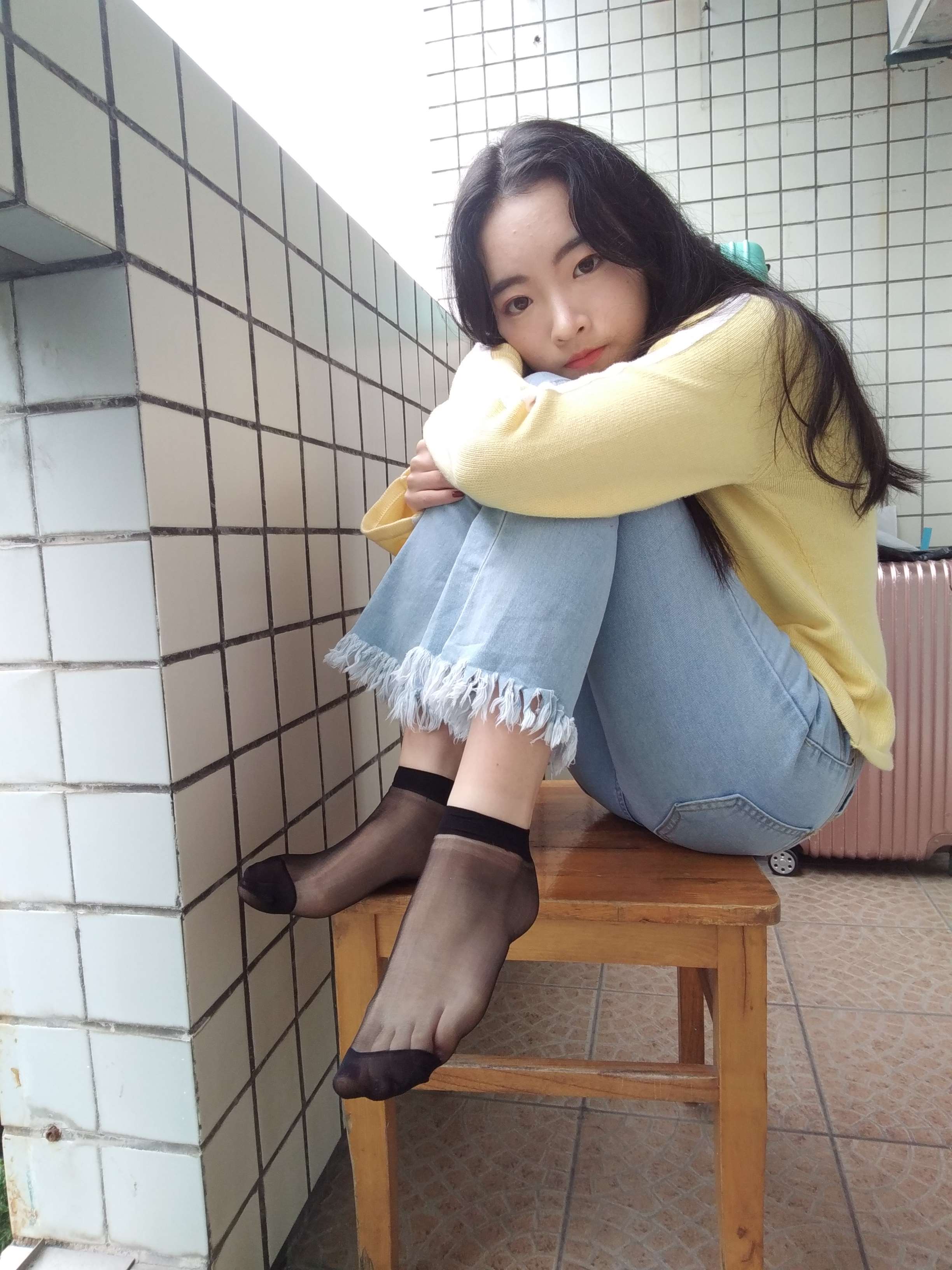 《学妹的短丝脚》作品图