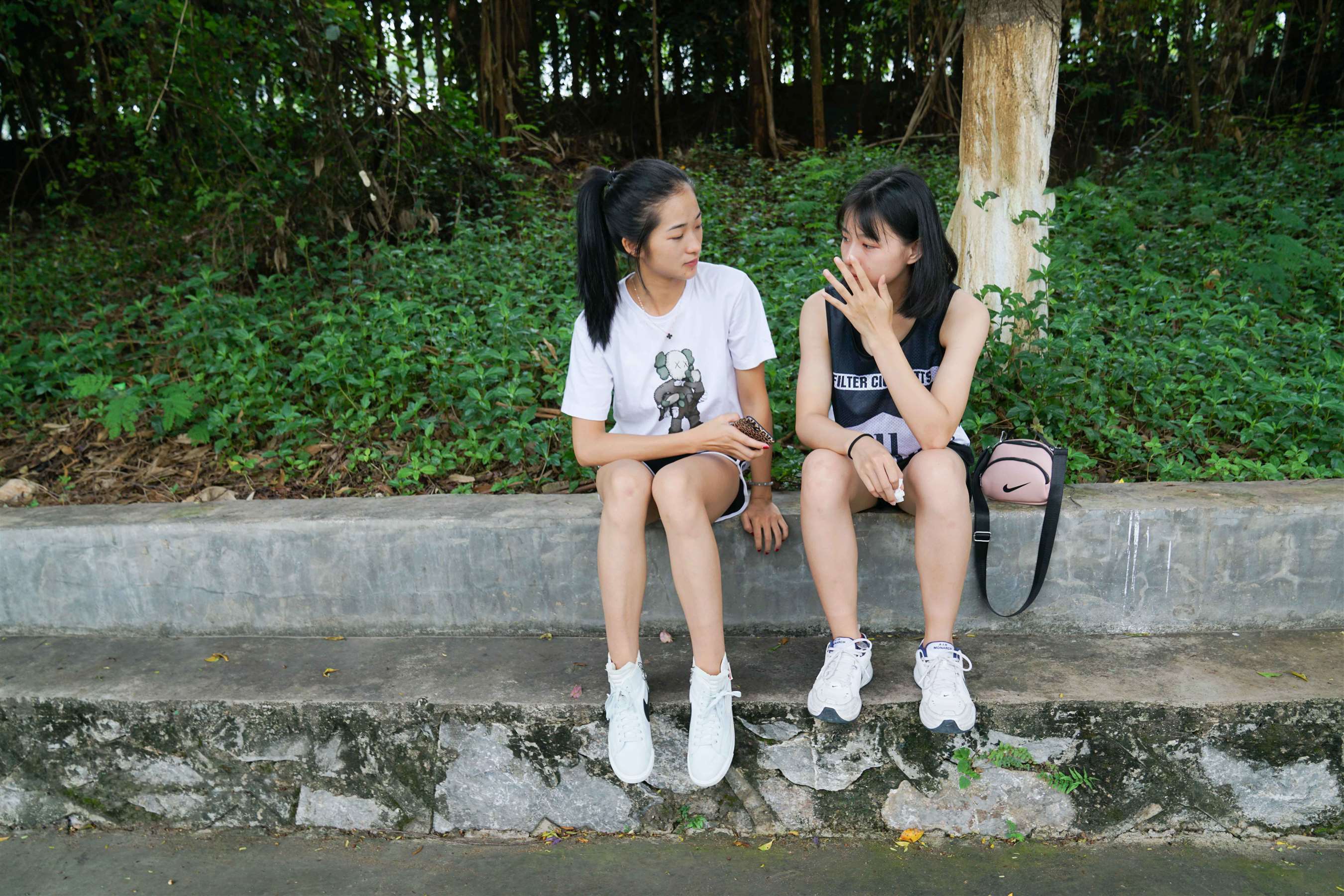 《篮球场上学妹互jio》作品图