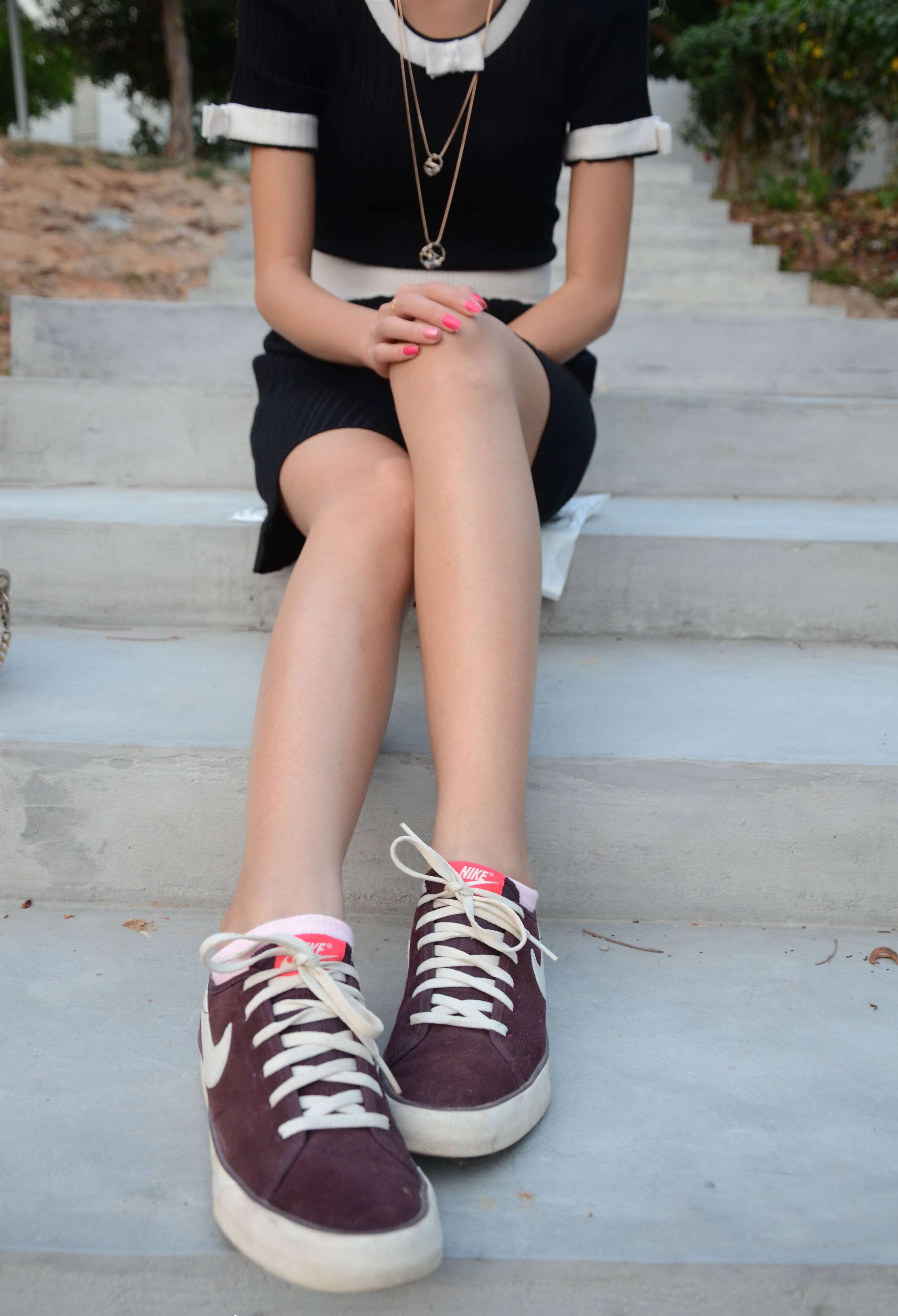 《学妹布鞋の棉袜脚》作品图