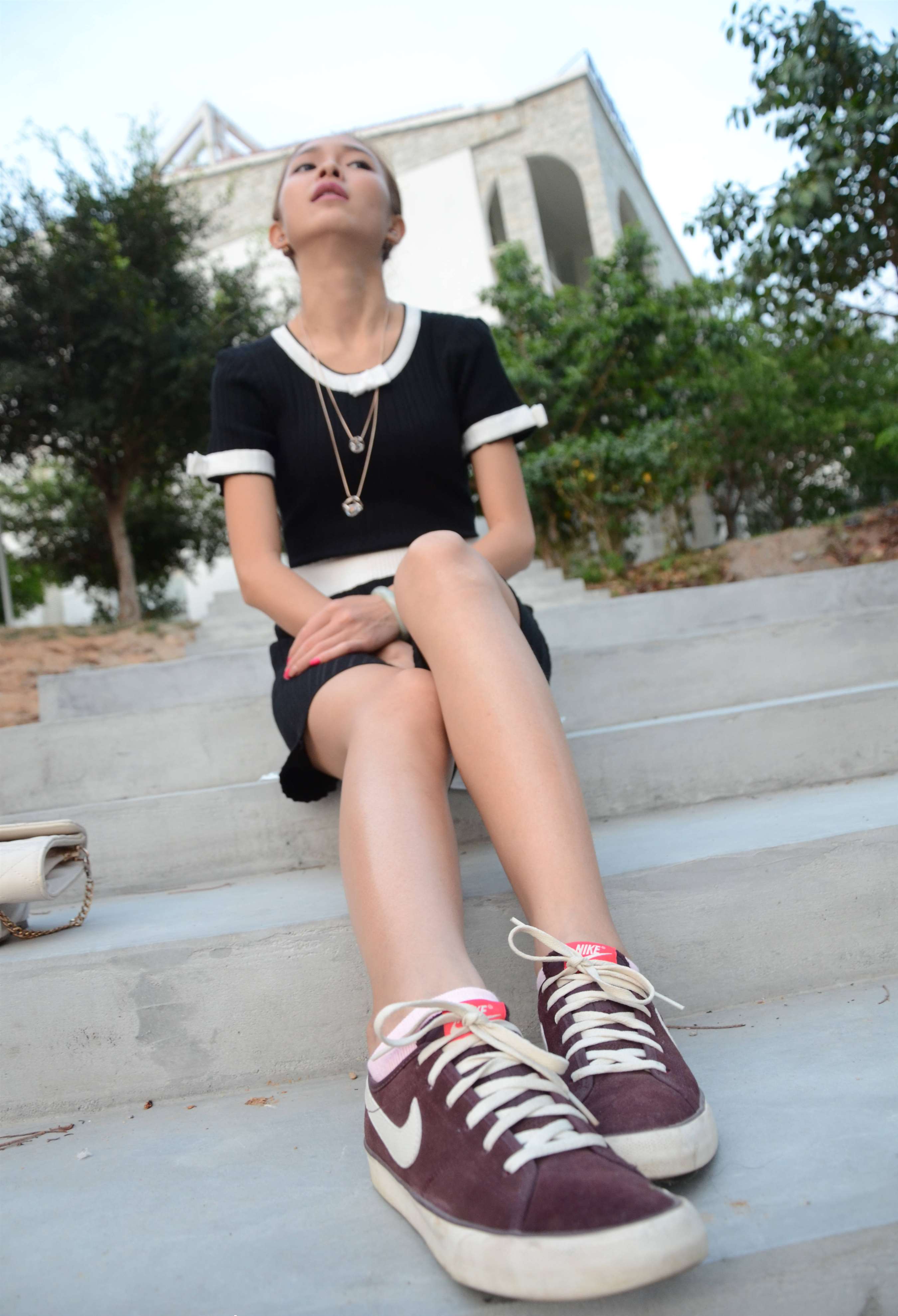 《学妹布鞋の棉袜脚》作品图