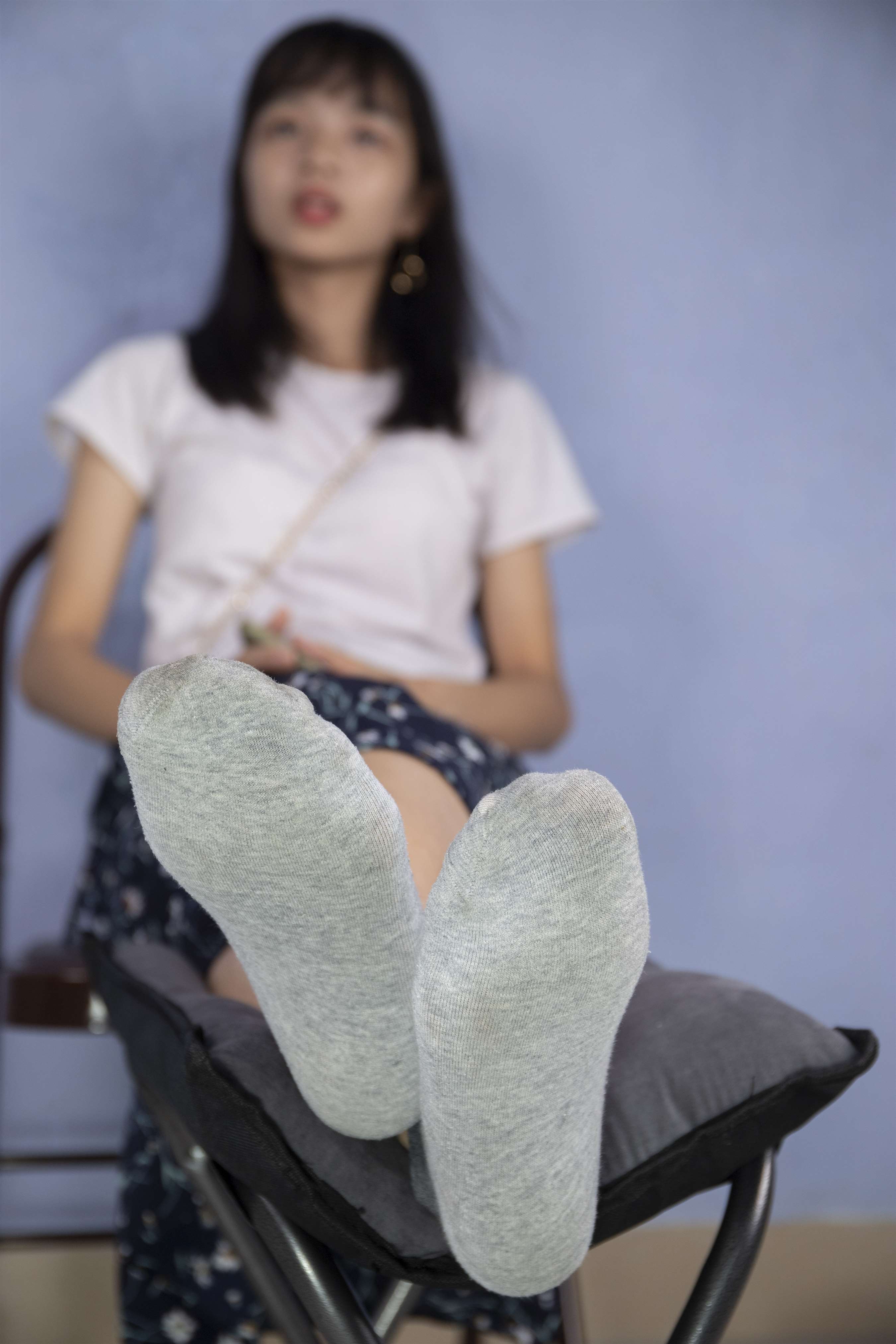 《敏敏原味棉袜脚丫【套图+视频】》作品图