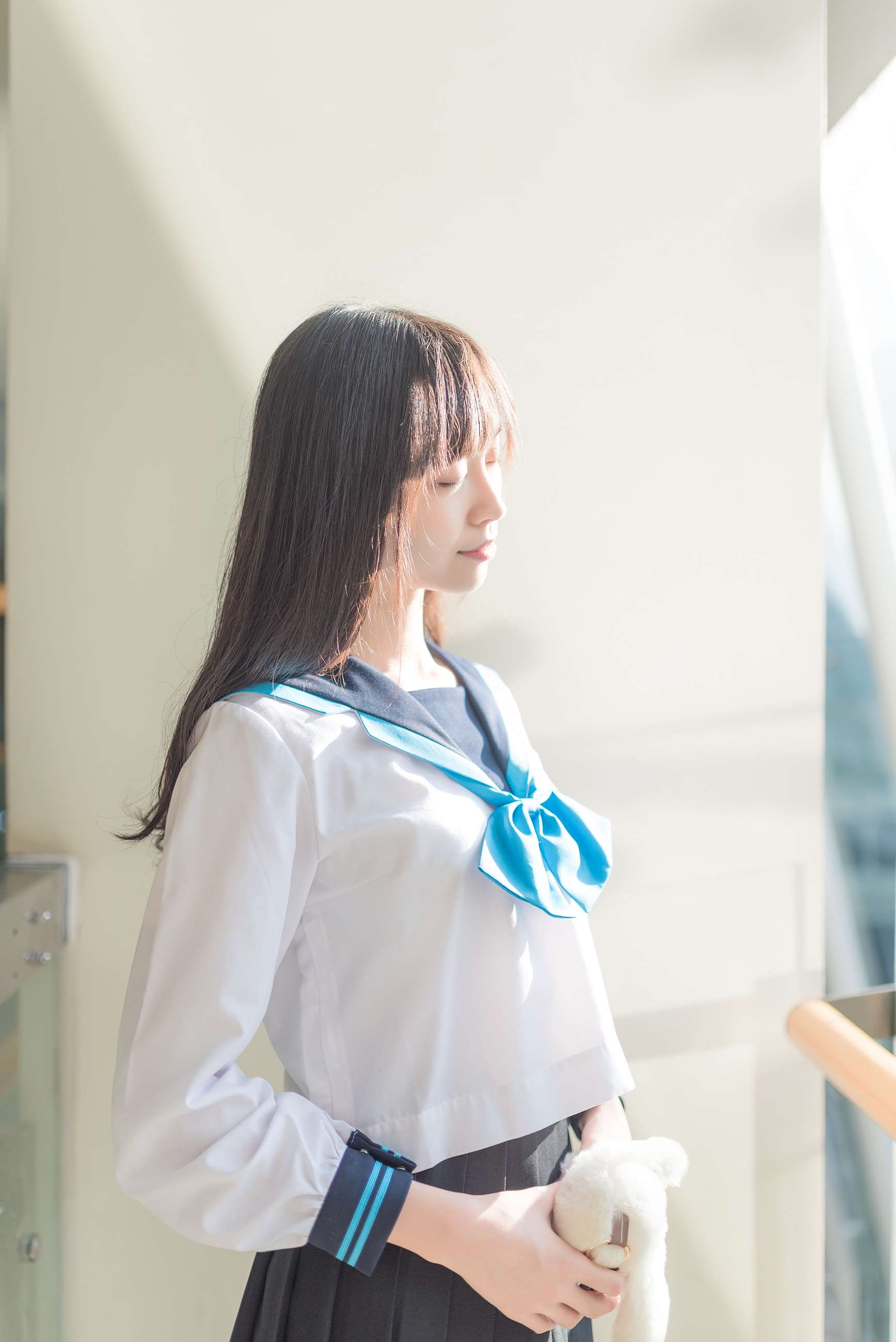 《校园JK制服の黑丝脚》作品图