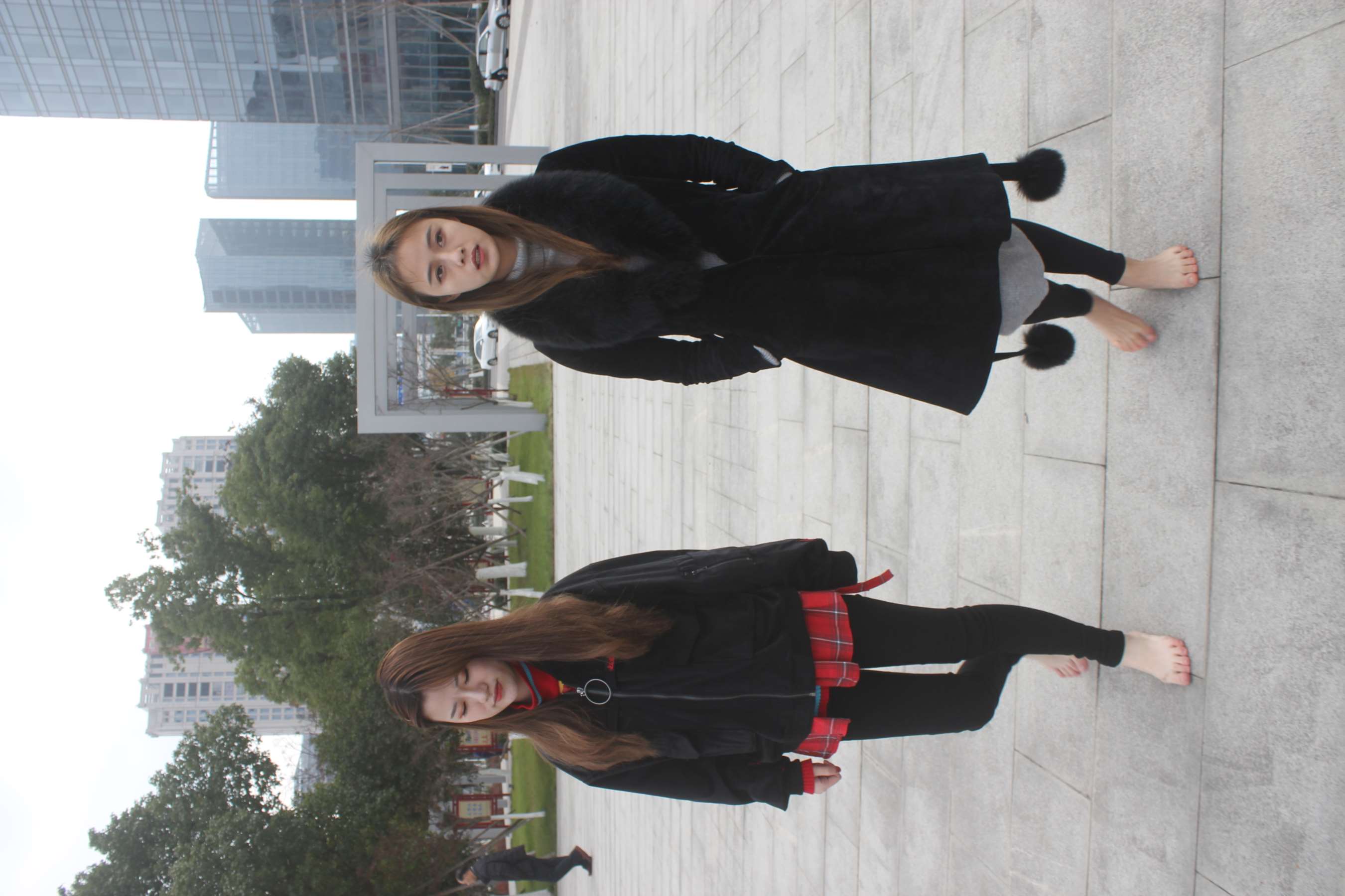 《赤脚两姐妹》作品图