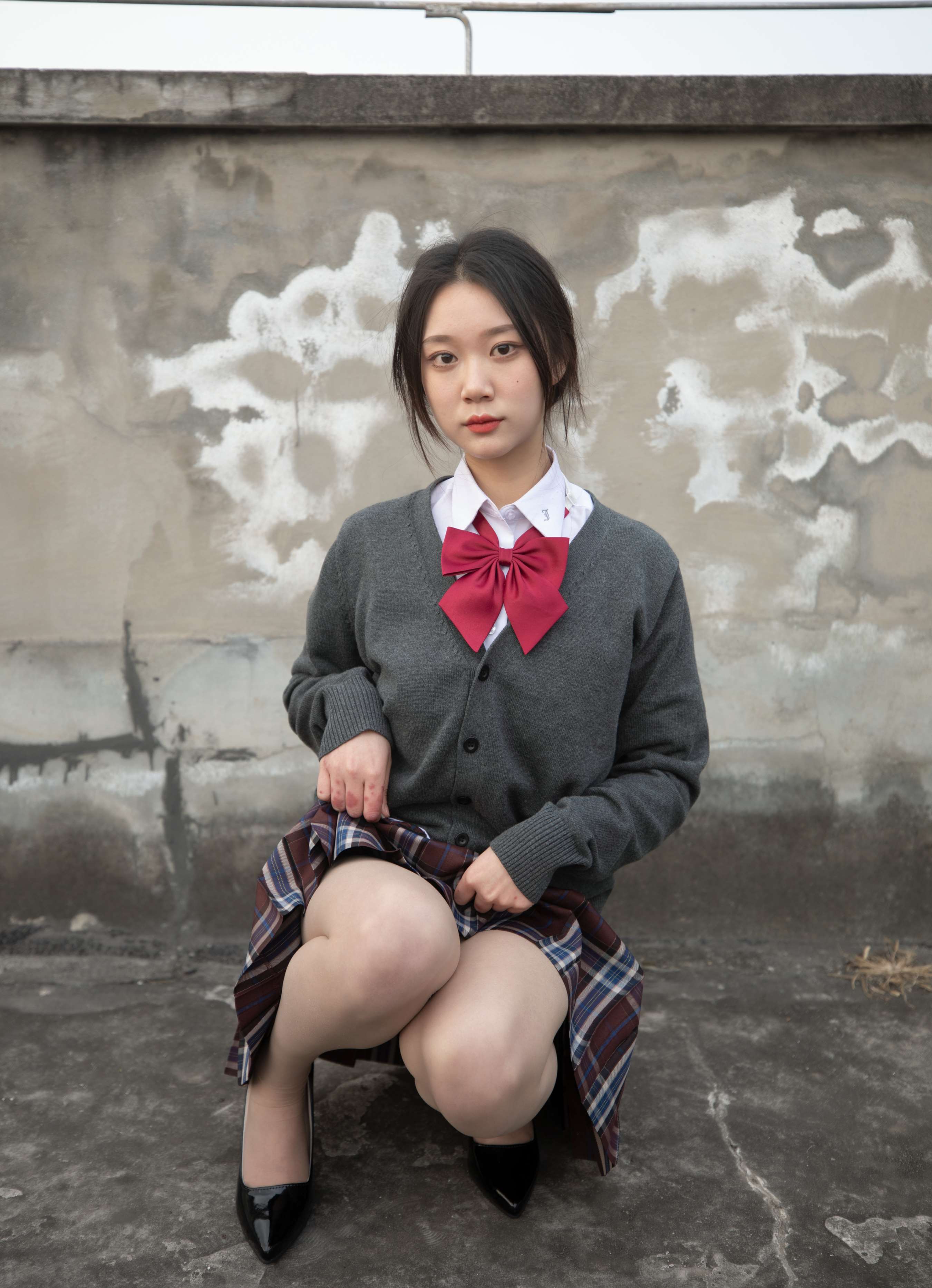 《【免费】JK装の高跟丝足》作品图