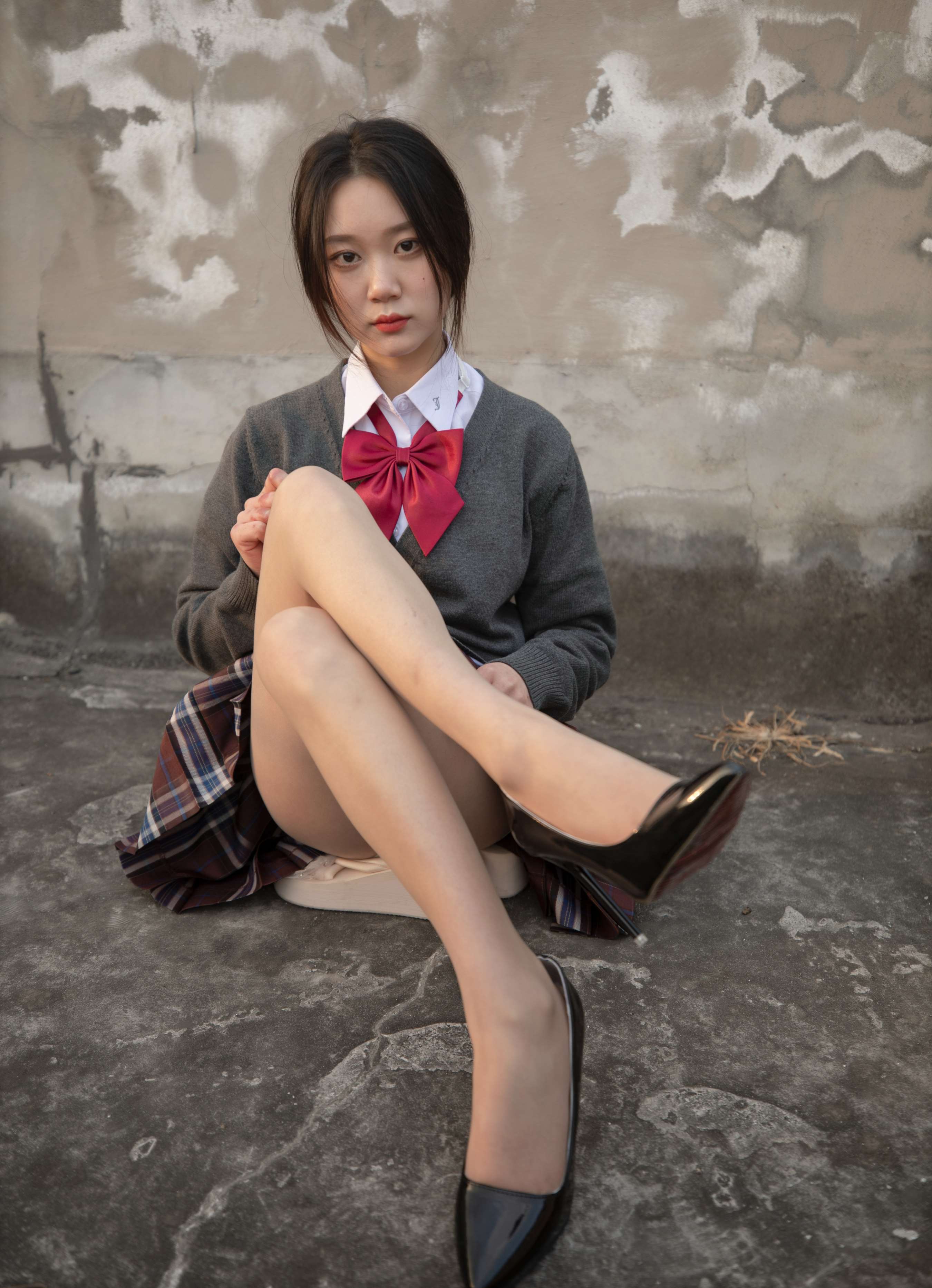 《【免费】JK装の高跟丝足》作品图