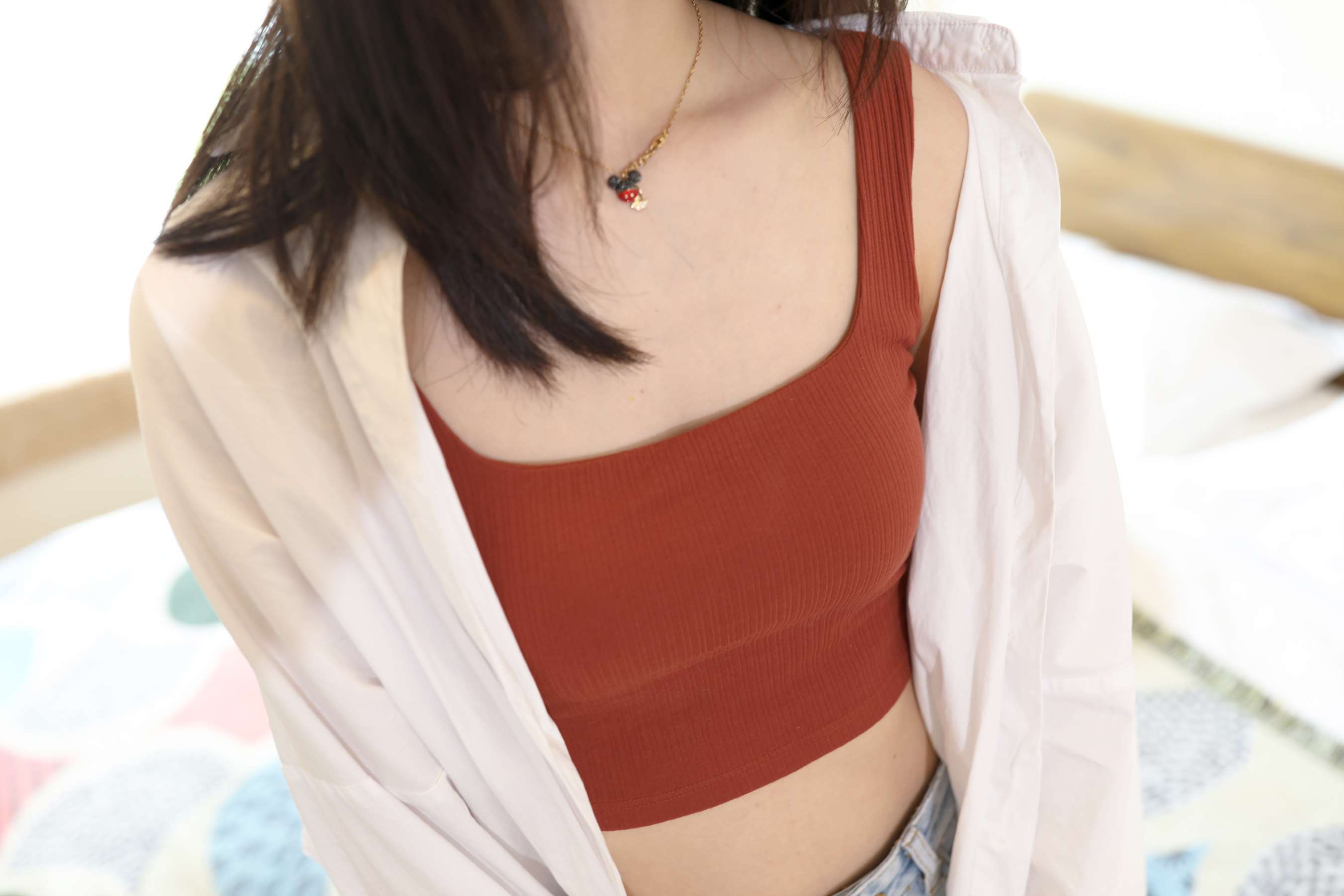 《美琳小姐姐棉袜裸足泡茶》作品图