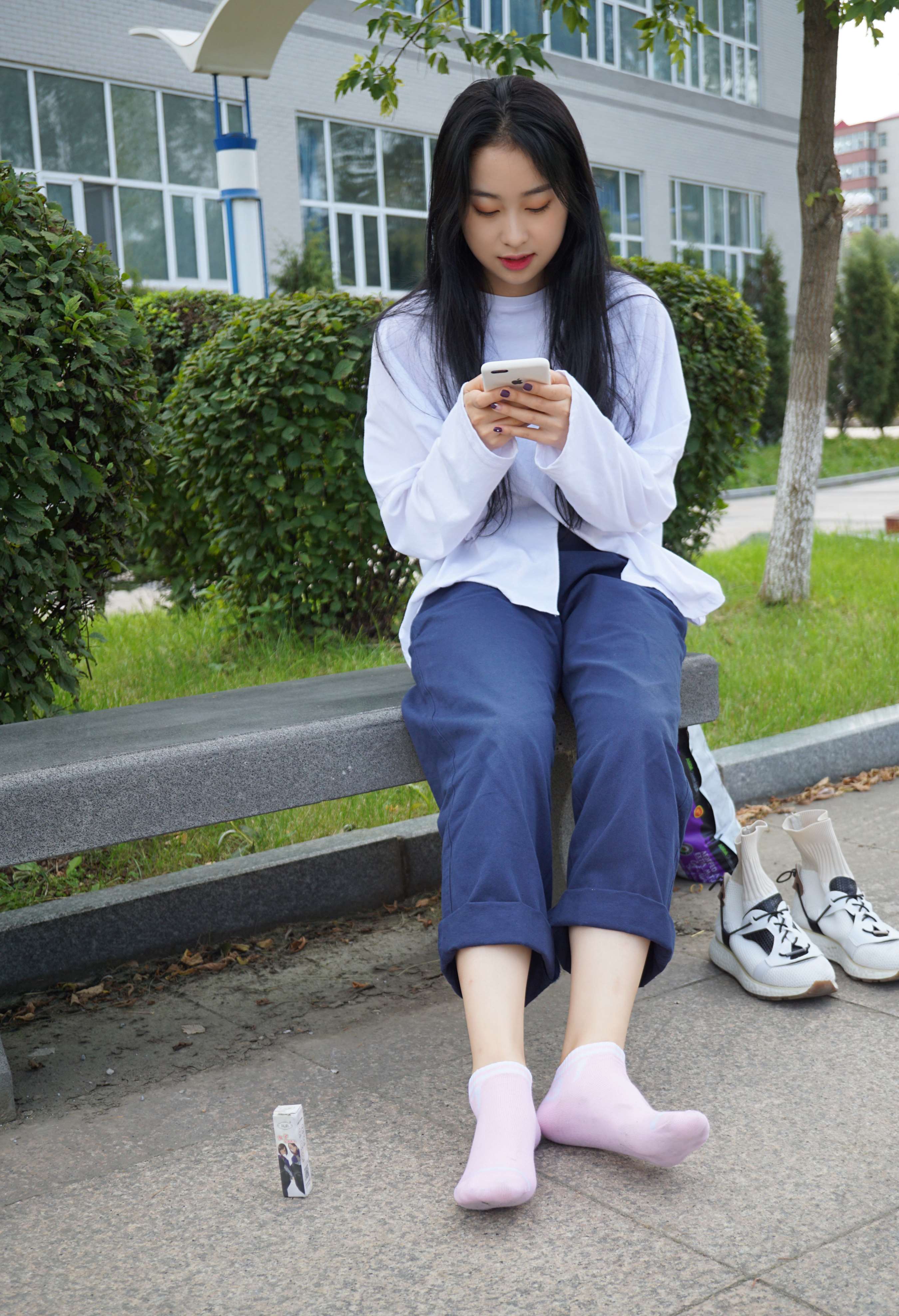 《清纯小师妹棉袜脚》作品图